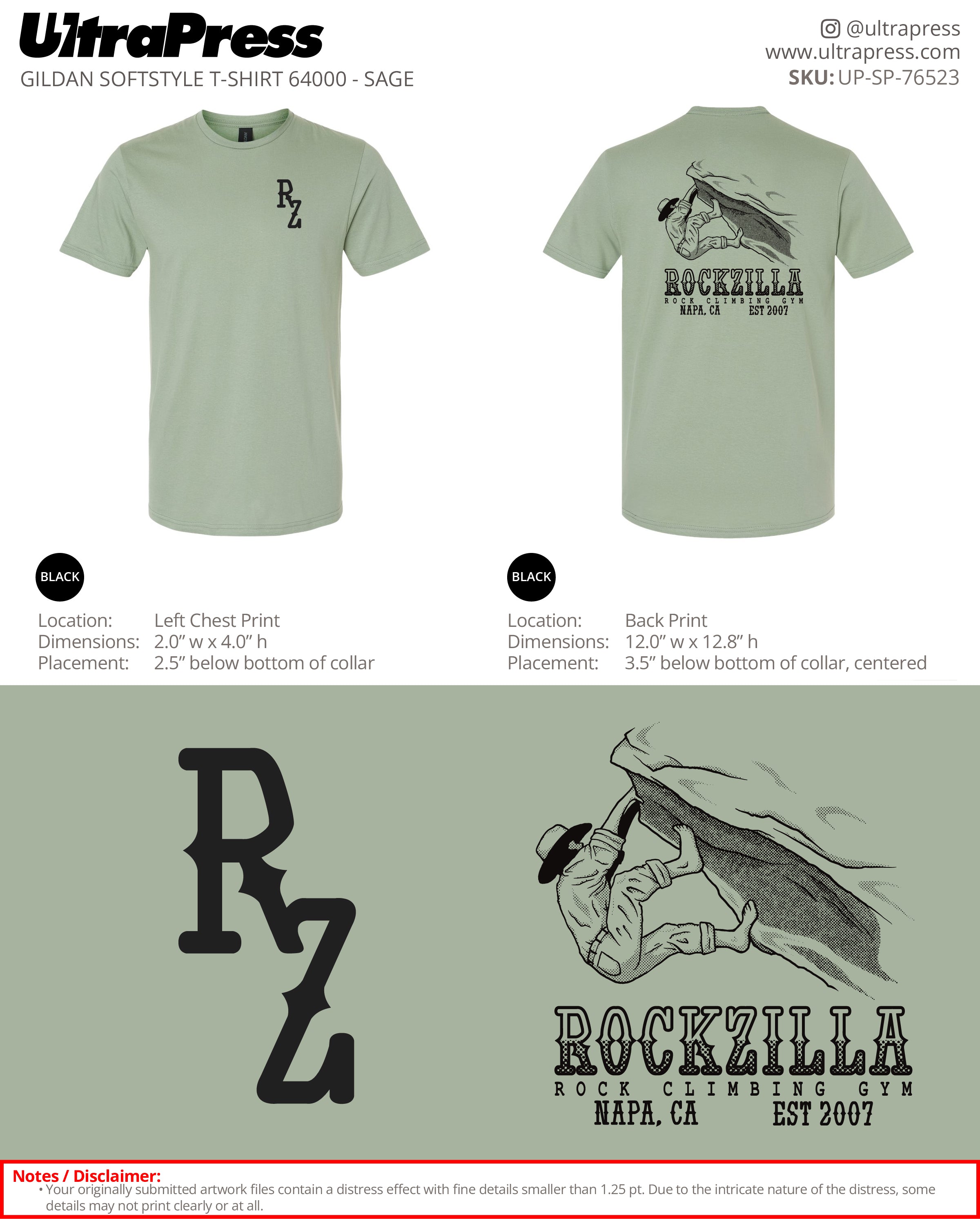 UP-SP-76523 Rockzilla - Dylan Robertson 100 Pieces Package Deal (Bulk)