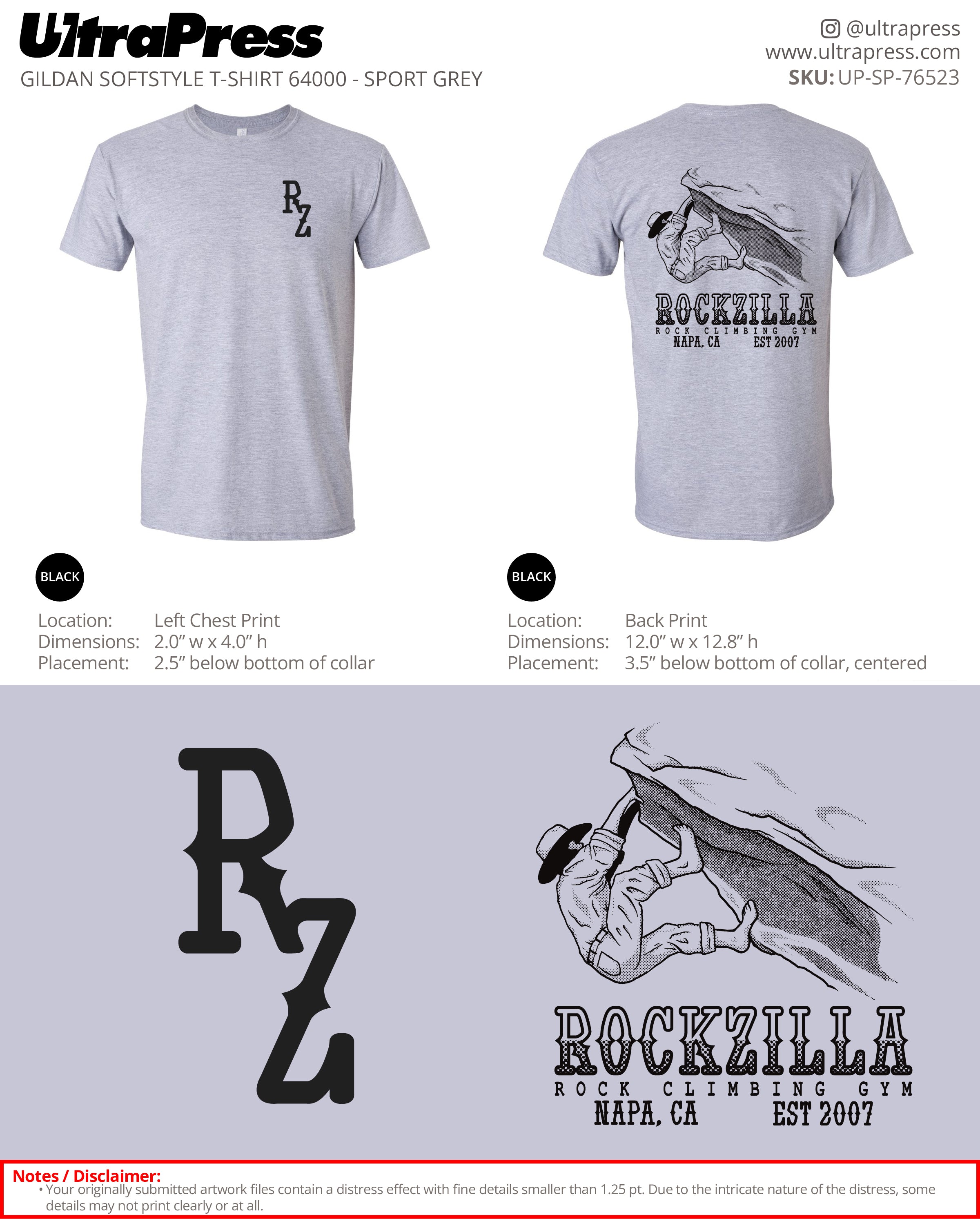 UP-SP-76523 Rockzilla - Dylan Robertson 100 Pieces Package Deal (Bulk)