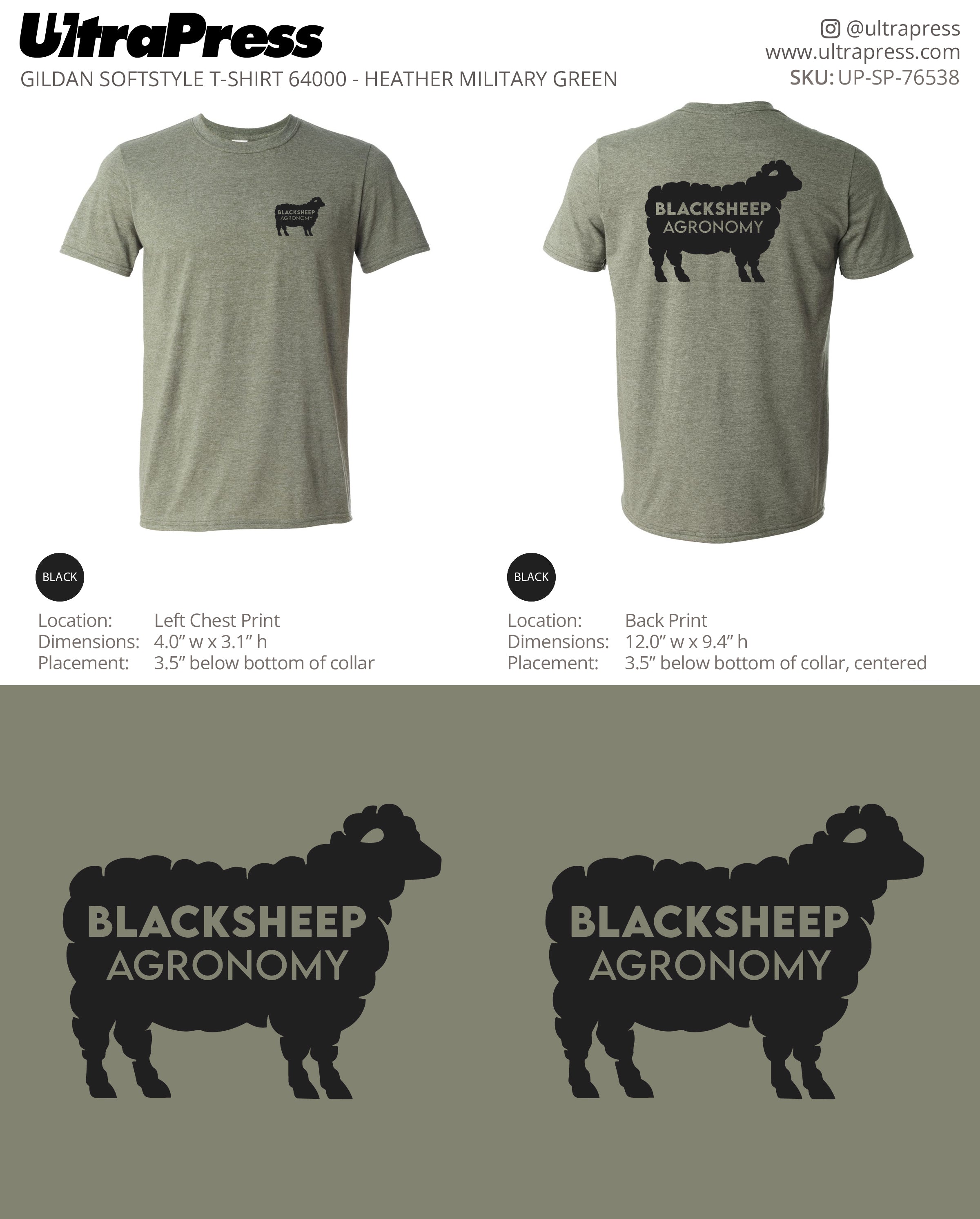 UP-SP-76538 Blacksheep Agronomy - Tyce Meyer 100 Min Qty (Bulk)