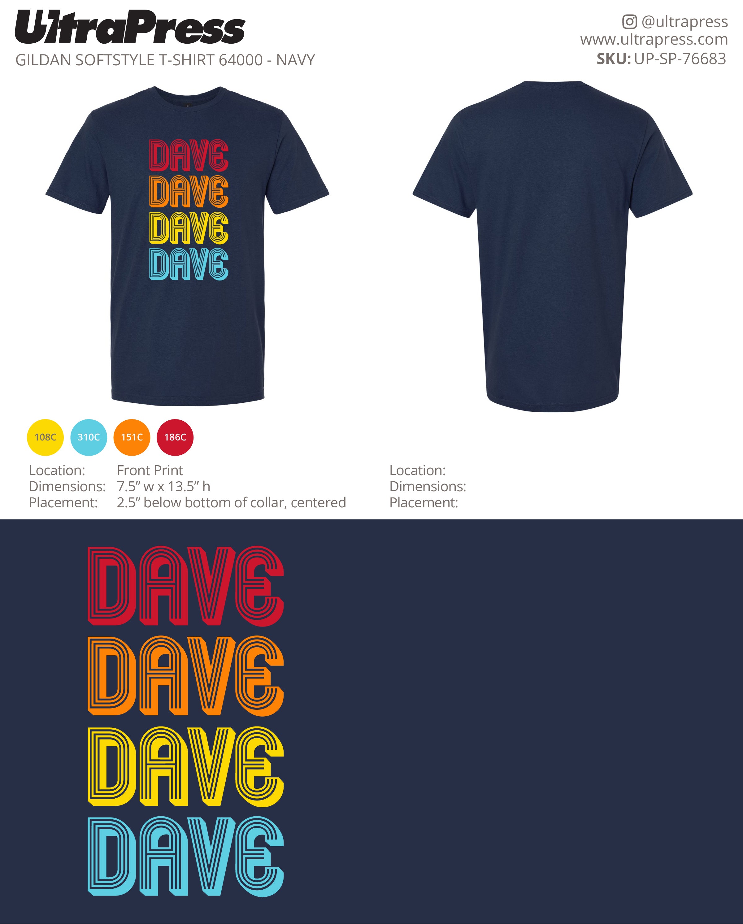 UP-SP-76683 Dave x4 - Nathaniel Shoshan 100 Pieces Package (Bulk + FB)