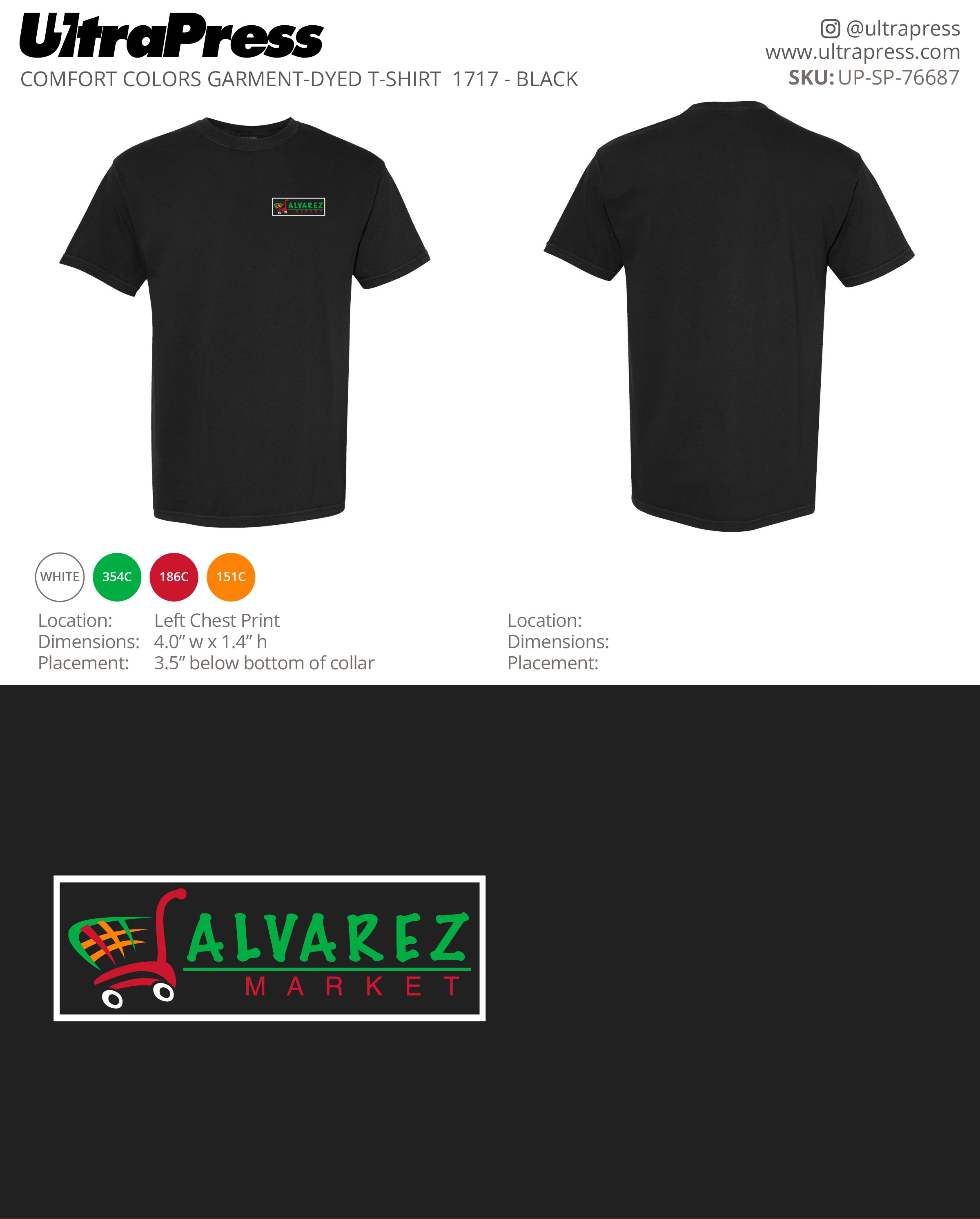 UP-SP-76687 Alvarez Market - Alejandro Alvarez 100 Pieces Package (Bulk)