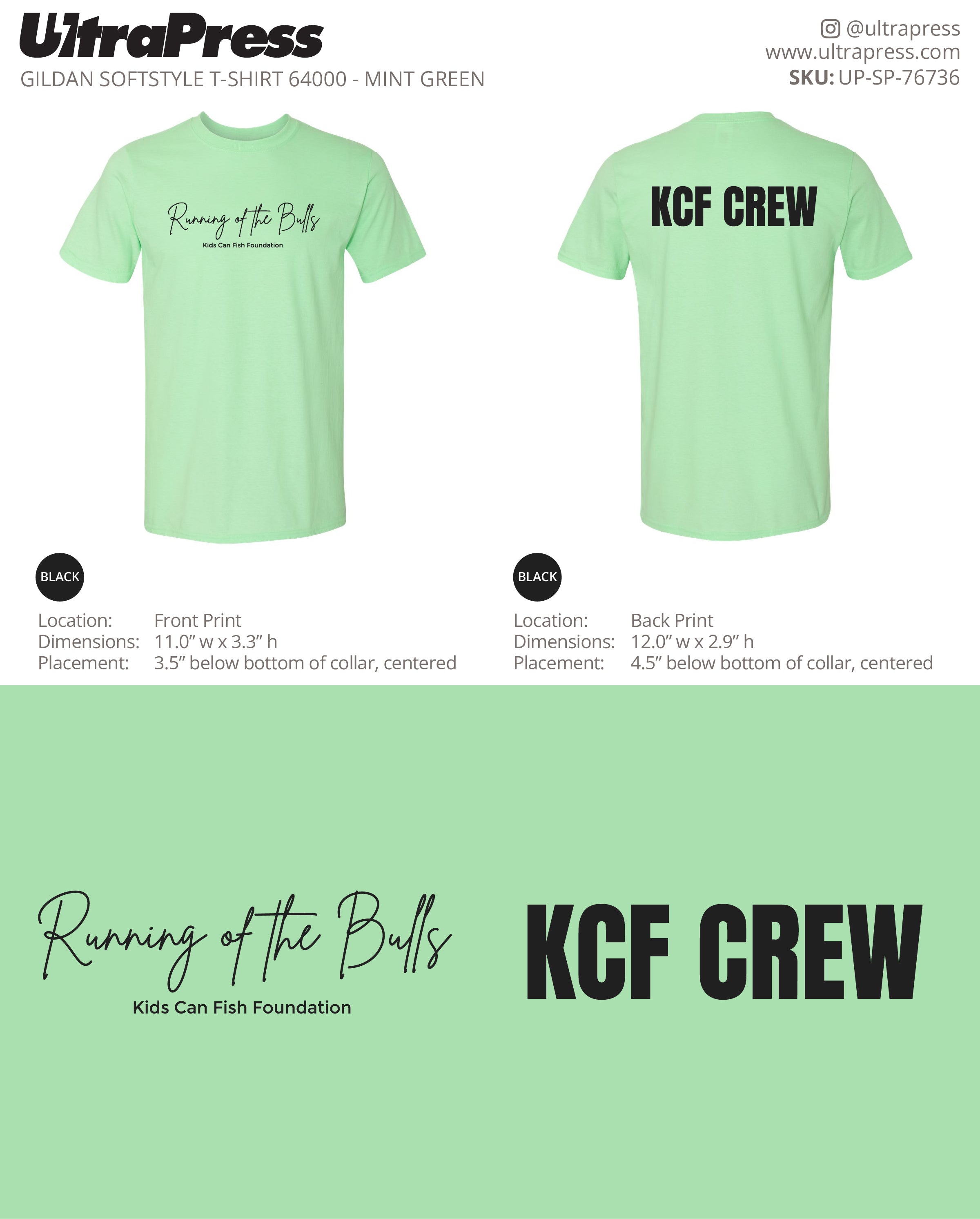 UP-SP-76736 KCF Crew - Tom Lewis 50 Min Qty (Bulk)