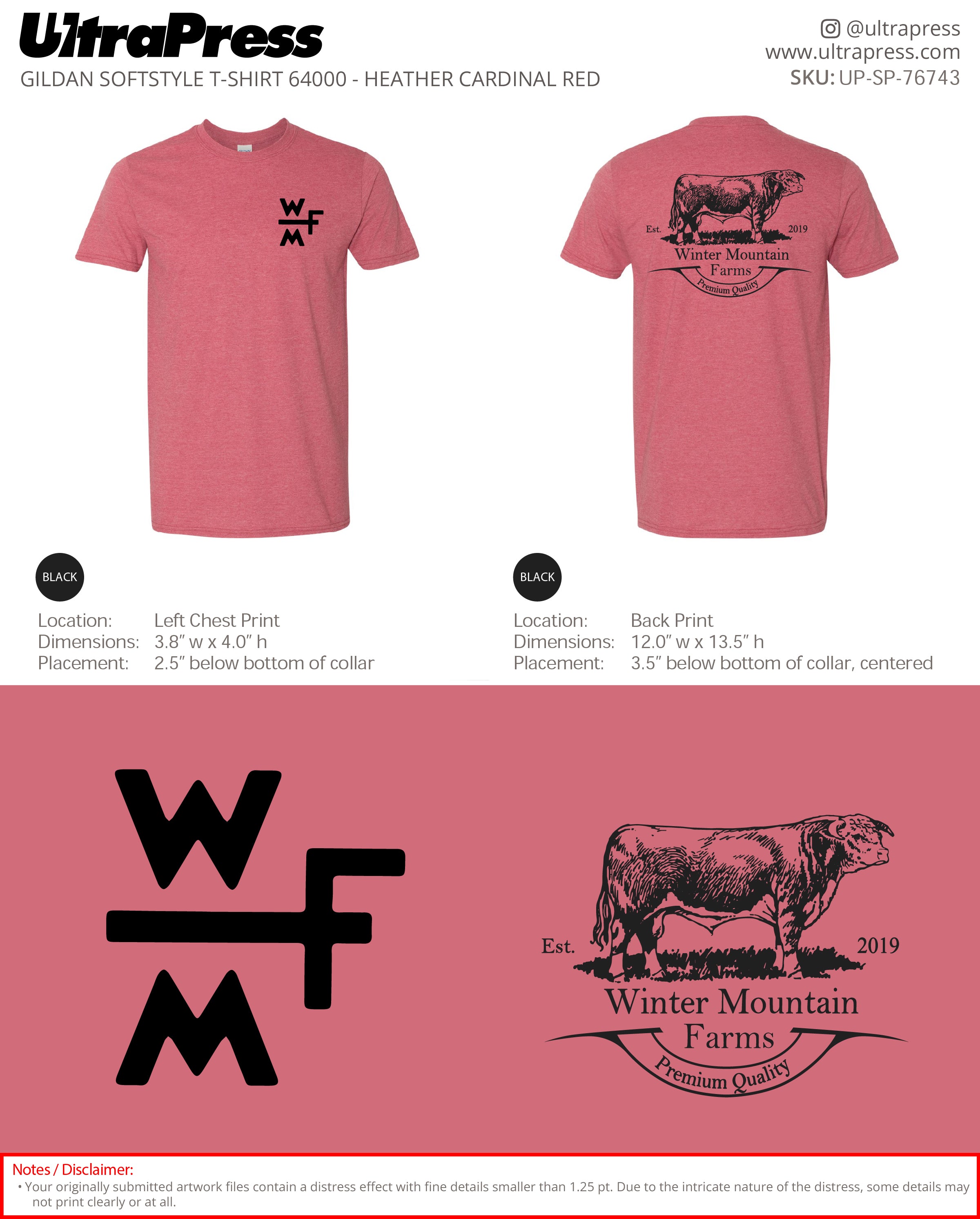 UP-SP-76743 Winter Mountain Farms - Keith Lusch 100 Pieces Package (Bulk)