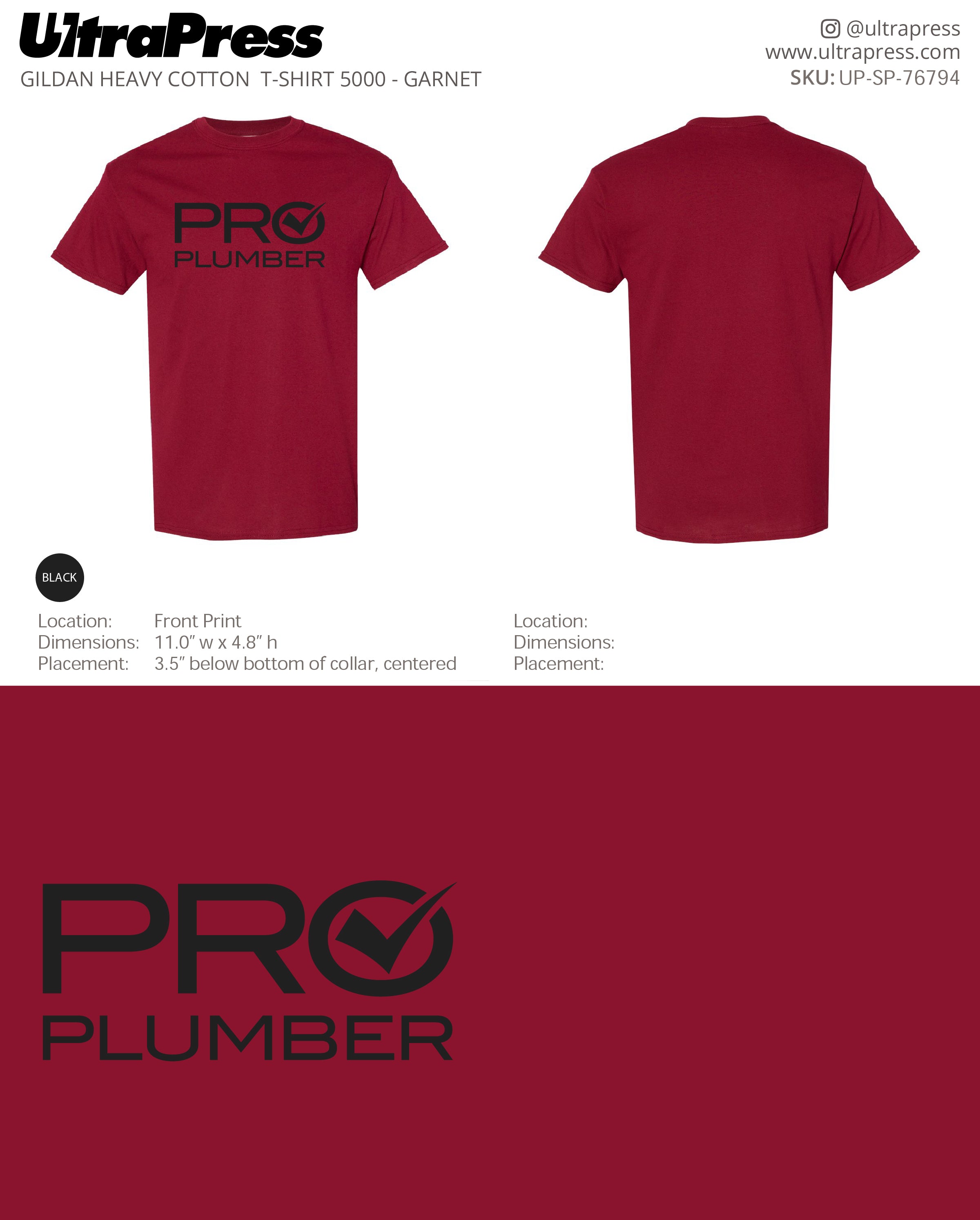 UP-SP-76794 Pro Plumber - Yoni Ghermezi 100 Min Qty (Bulk)