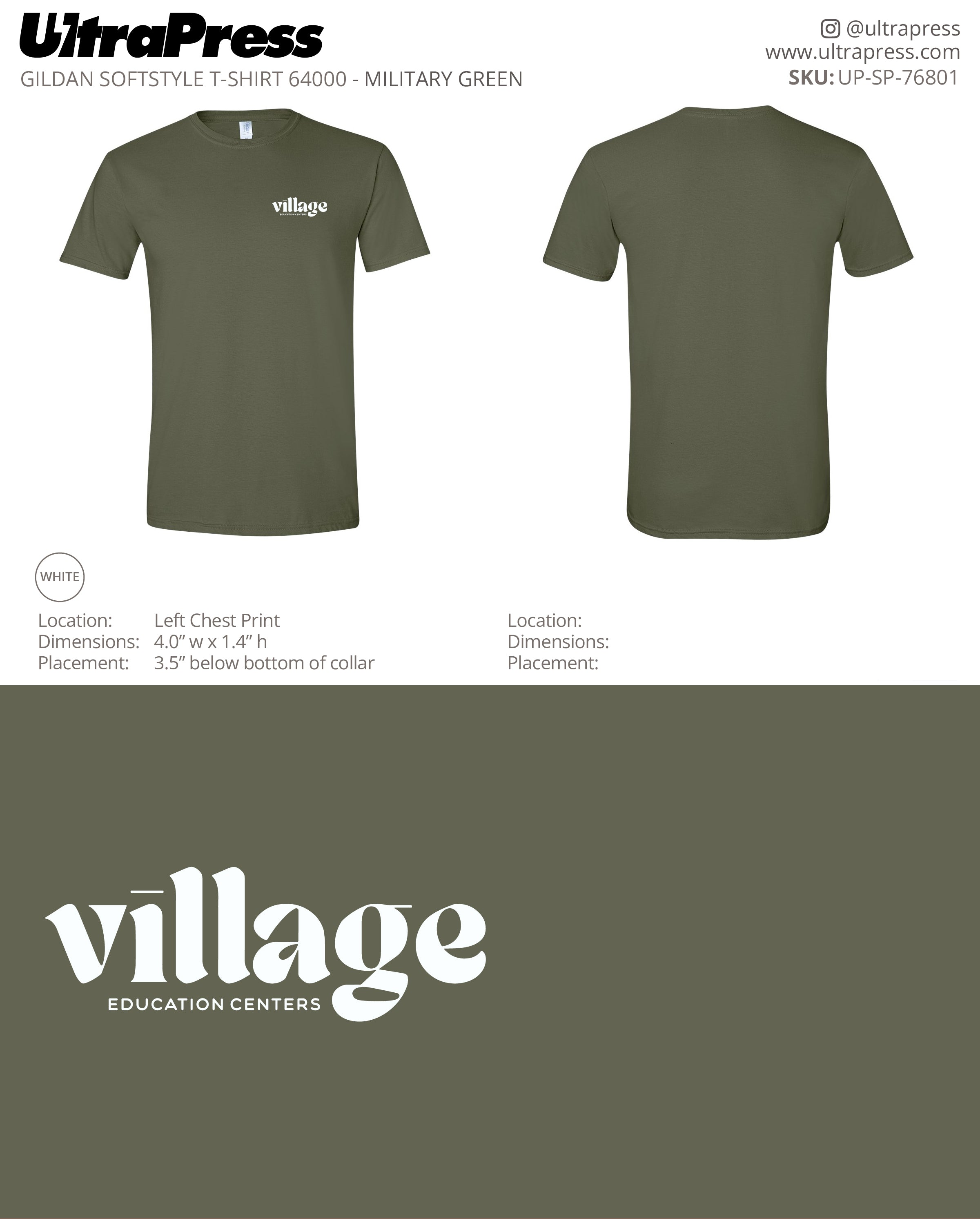 UP-SP-76801 Village Education Centers - Erica Harper 50 Min Qty (Bulk)