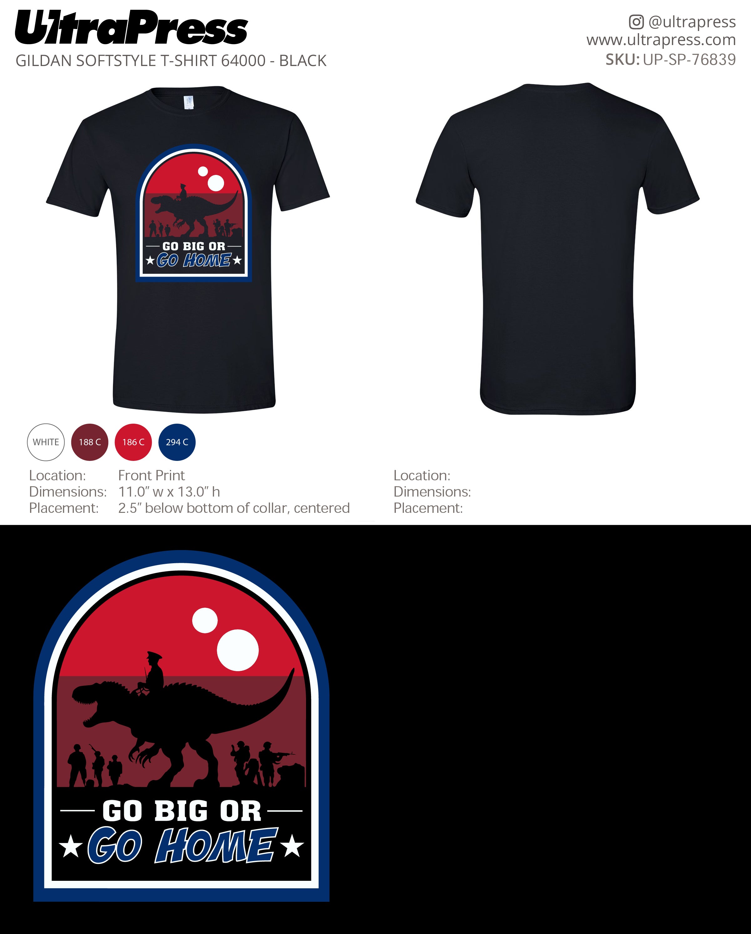 UP-SP-76839 Go Big or Go Home - Brad Huber 100 Pieces Package (Bulk)