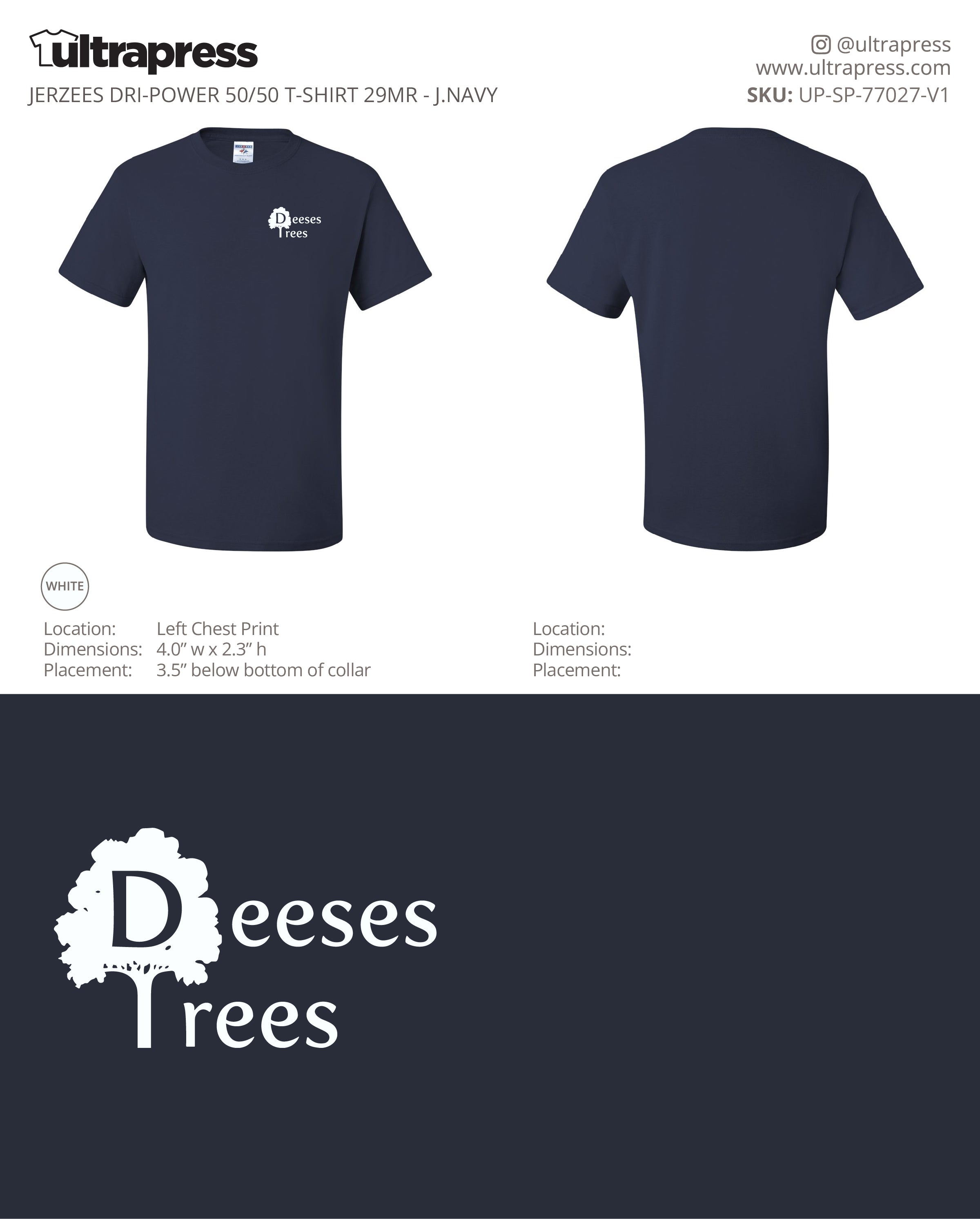 UP-SP-77027 Deeses Trees - Joe Deese - 50 Min Qty - Package Deal (Bulk)