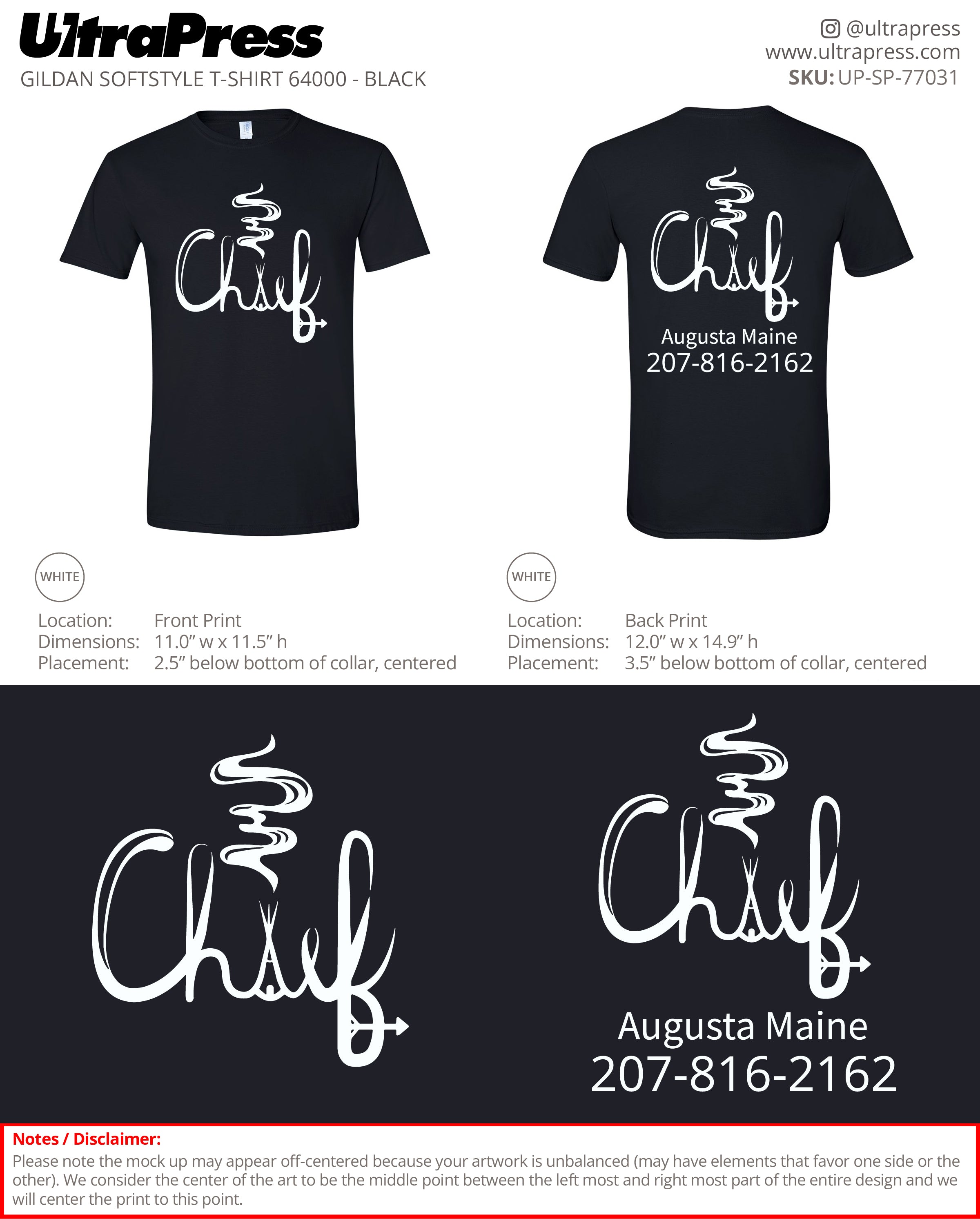 UP-SP-77031 Chief - Jory Horsch 100 Pieces Package (Bulk)