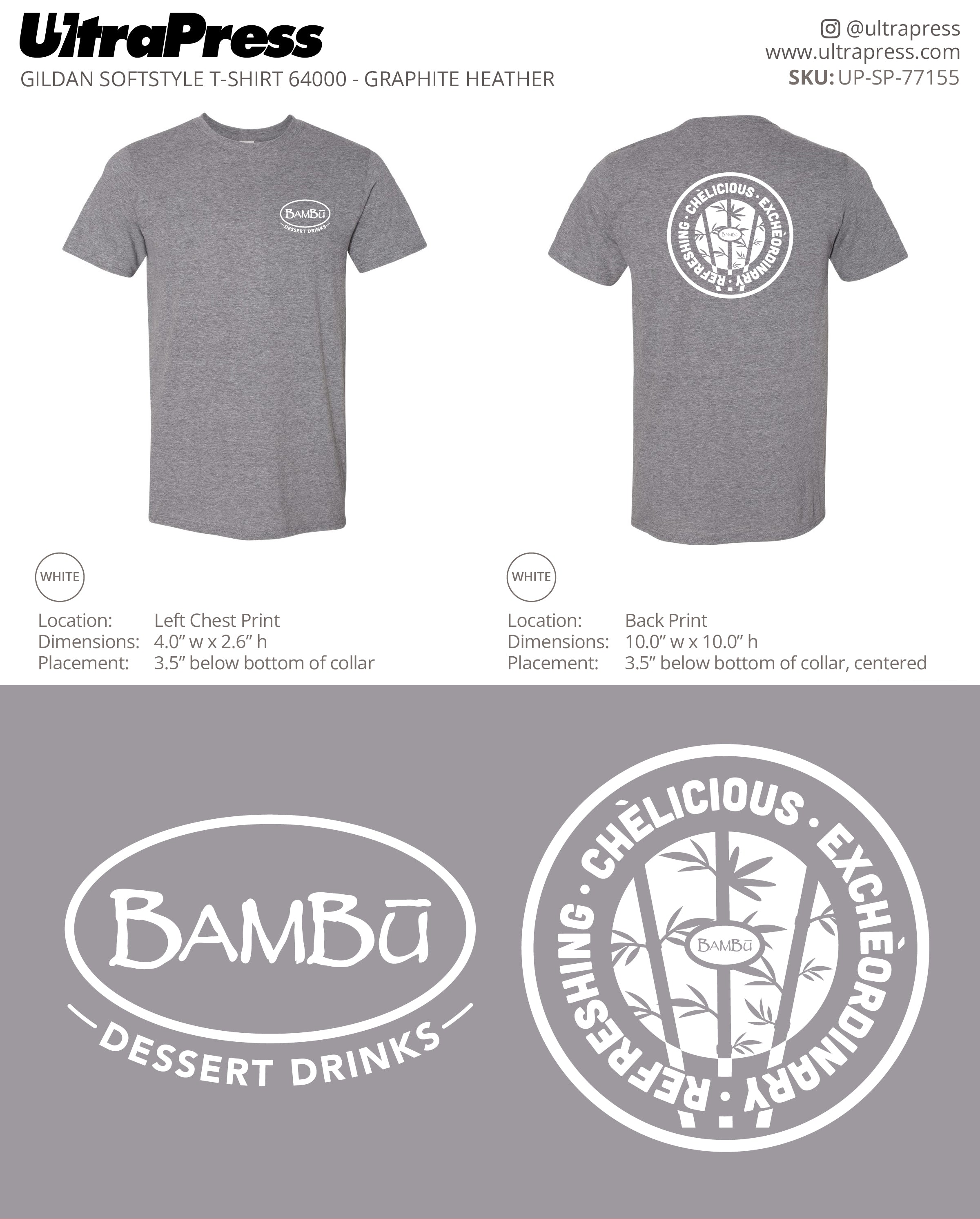 UP-SP-77155 Bambu Dessert Drinks - Duyan Nguyen 100 Min Qty (Bulk)