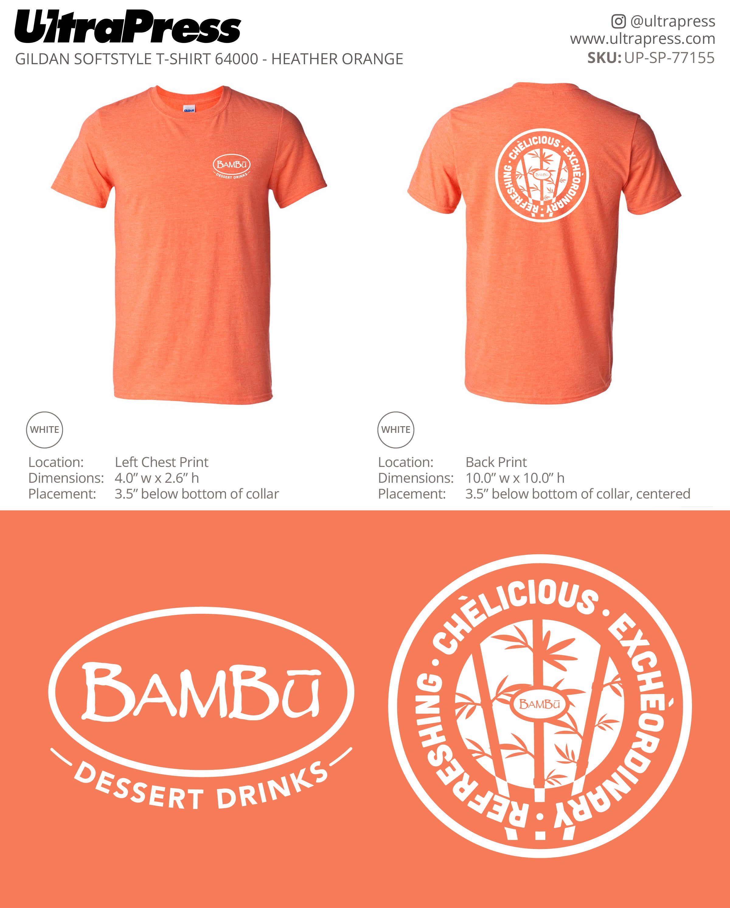 UP-SP-77155 Bambu Dessert Drinks - Duyan Nguyen 100 Min Qty (Bulk)