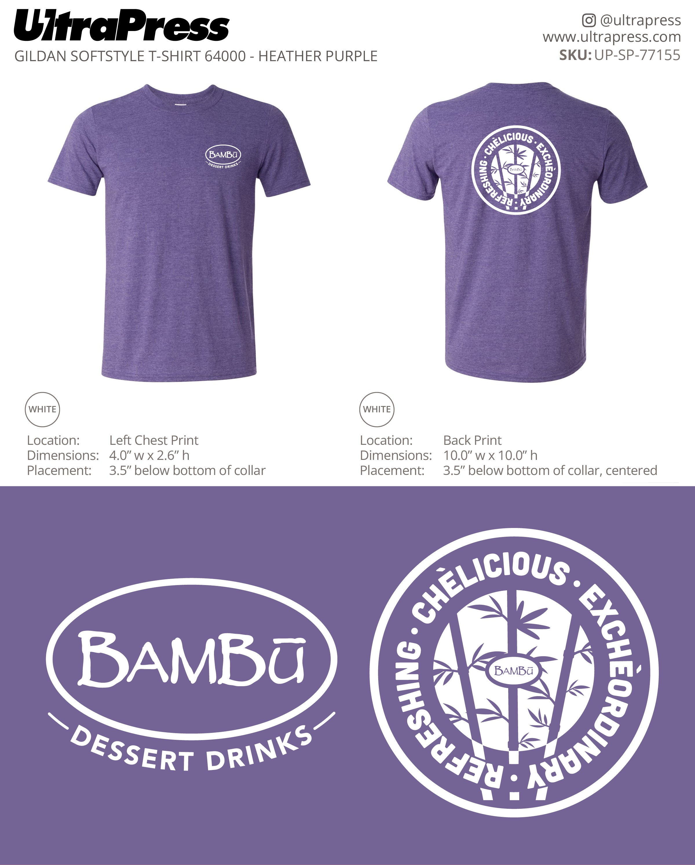 UP-SP-77155 Bambu Dessert Drinks - Duyan Nguyen 100 Min Qty (Bulk)