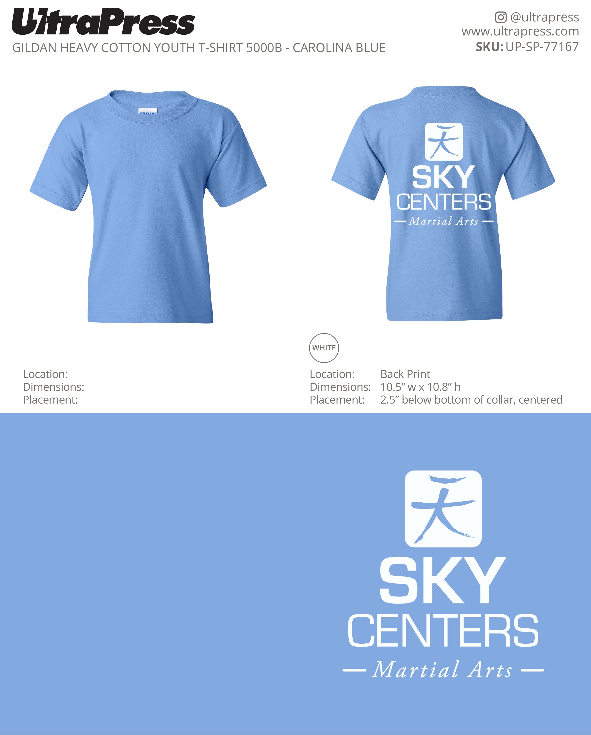 UP-SP-77167 Sky Centers - Krista Matejovsky 100 Pieces Package (Bulk)