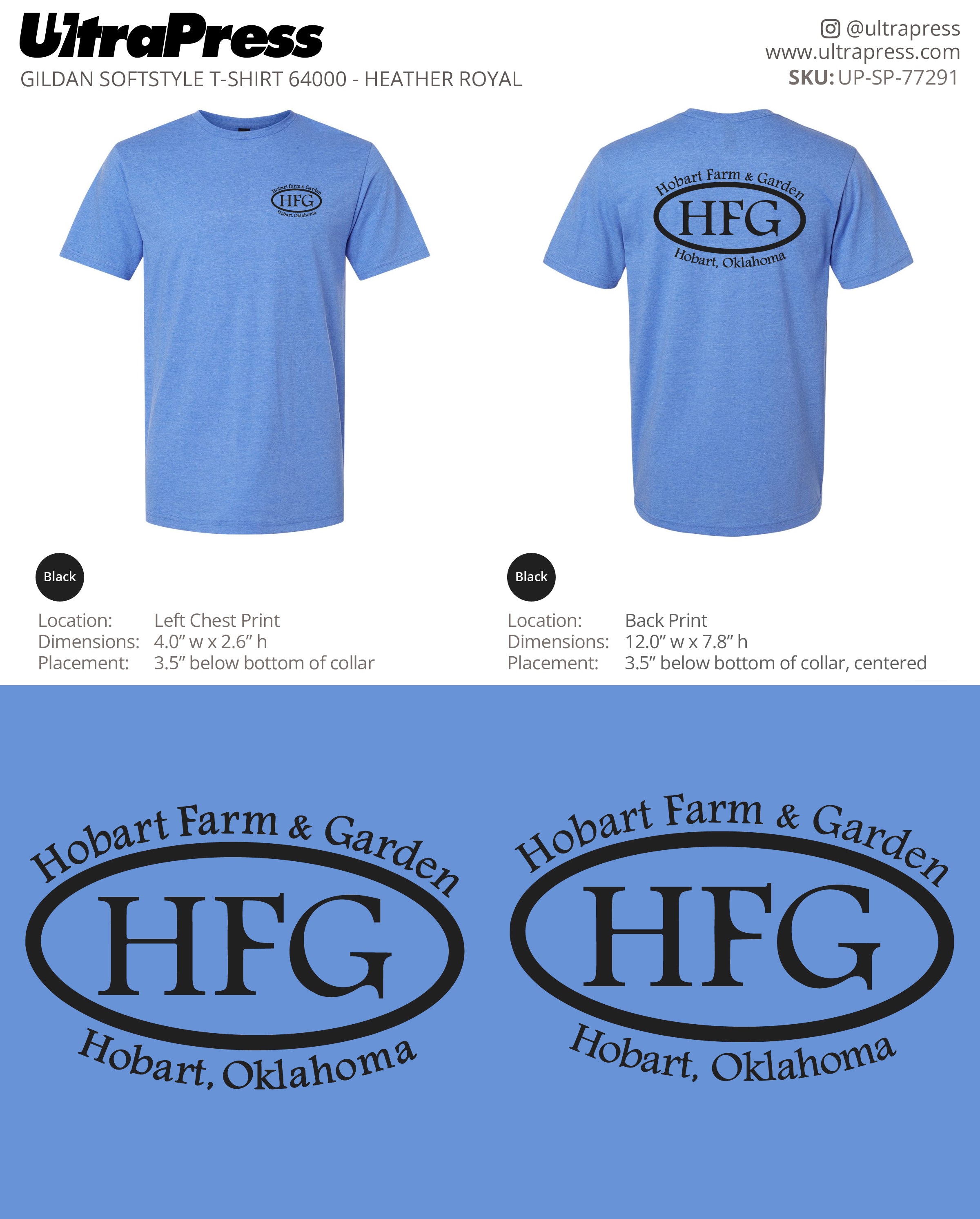 UP-SP-77291 Hobart Farm & Garden - Rodney K Wald 100 Pieces Package (Bulk)