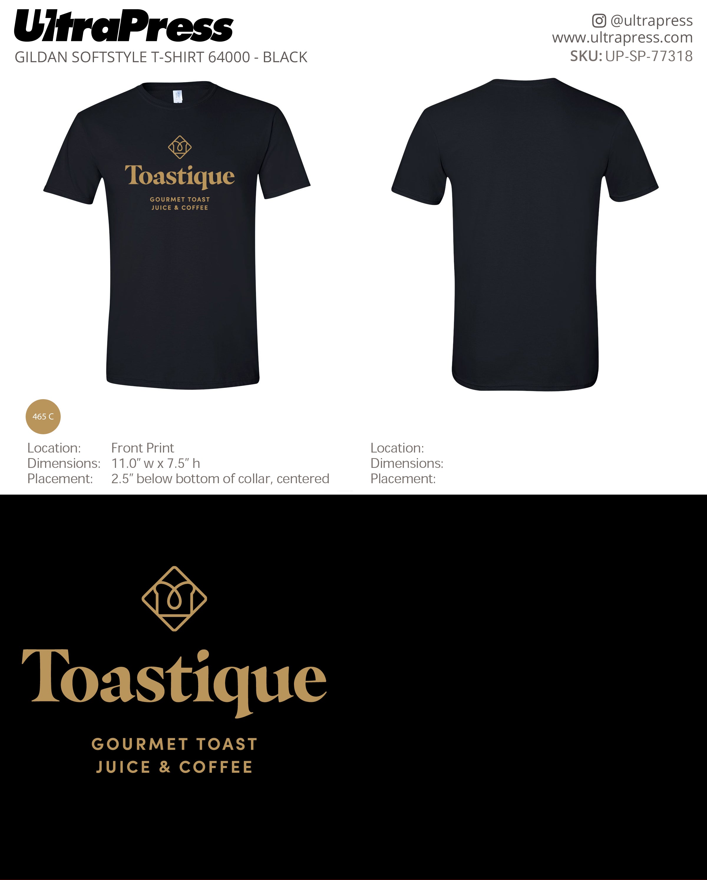 UP-SP-77318 Toastique - Mounir Ouaddi 100 Min Qty (Bulk)