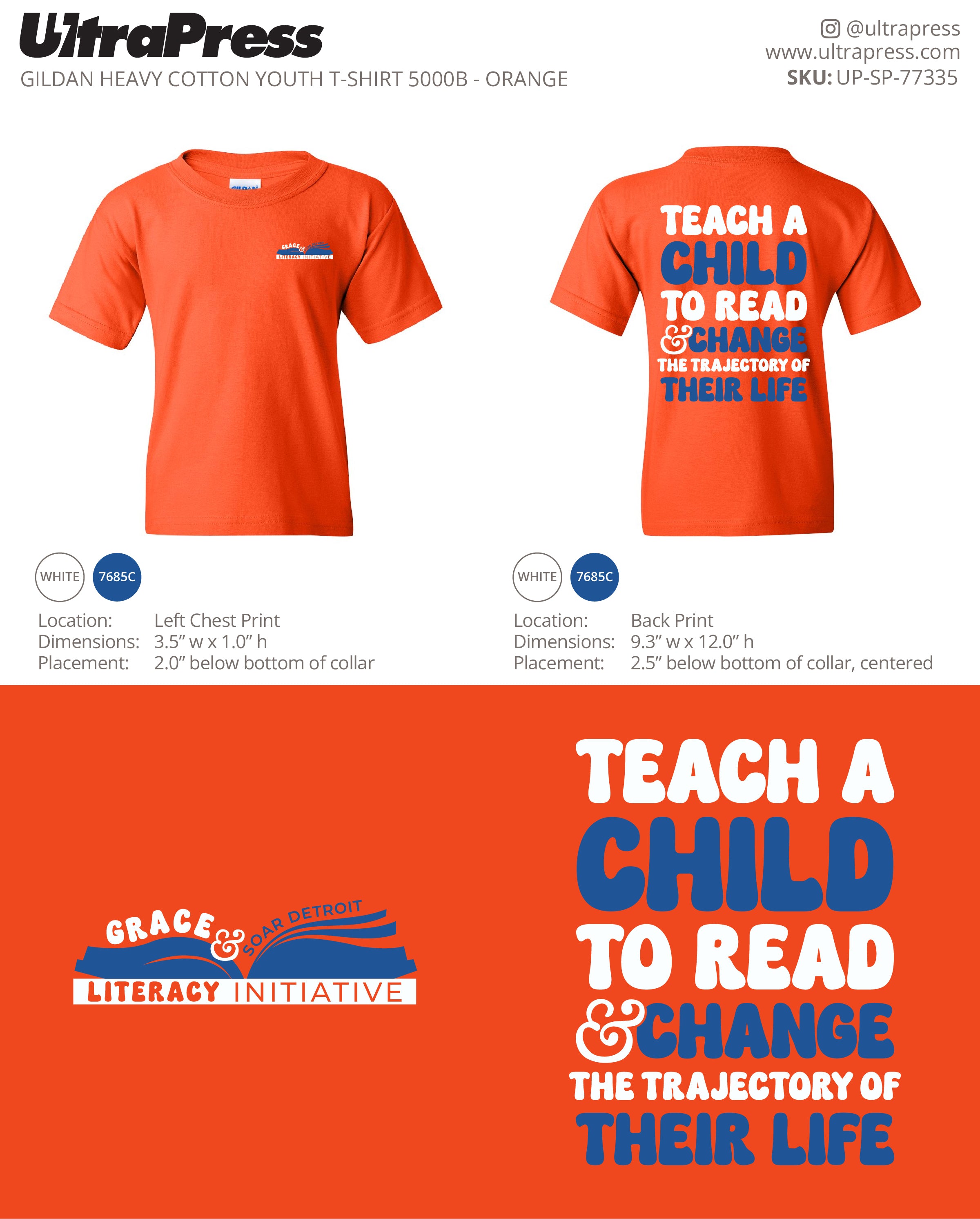 UP-SP-77335 Grace Community Church - Jennifer Eckenwiler 100 Min Qty (Bulk)