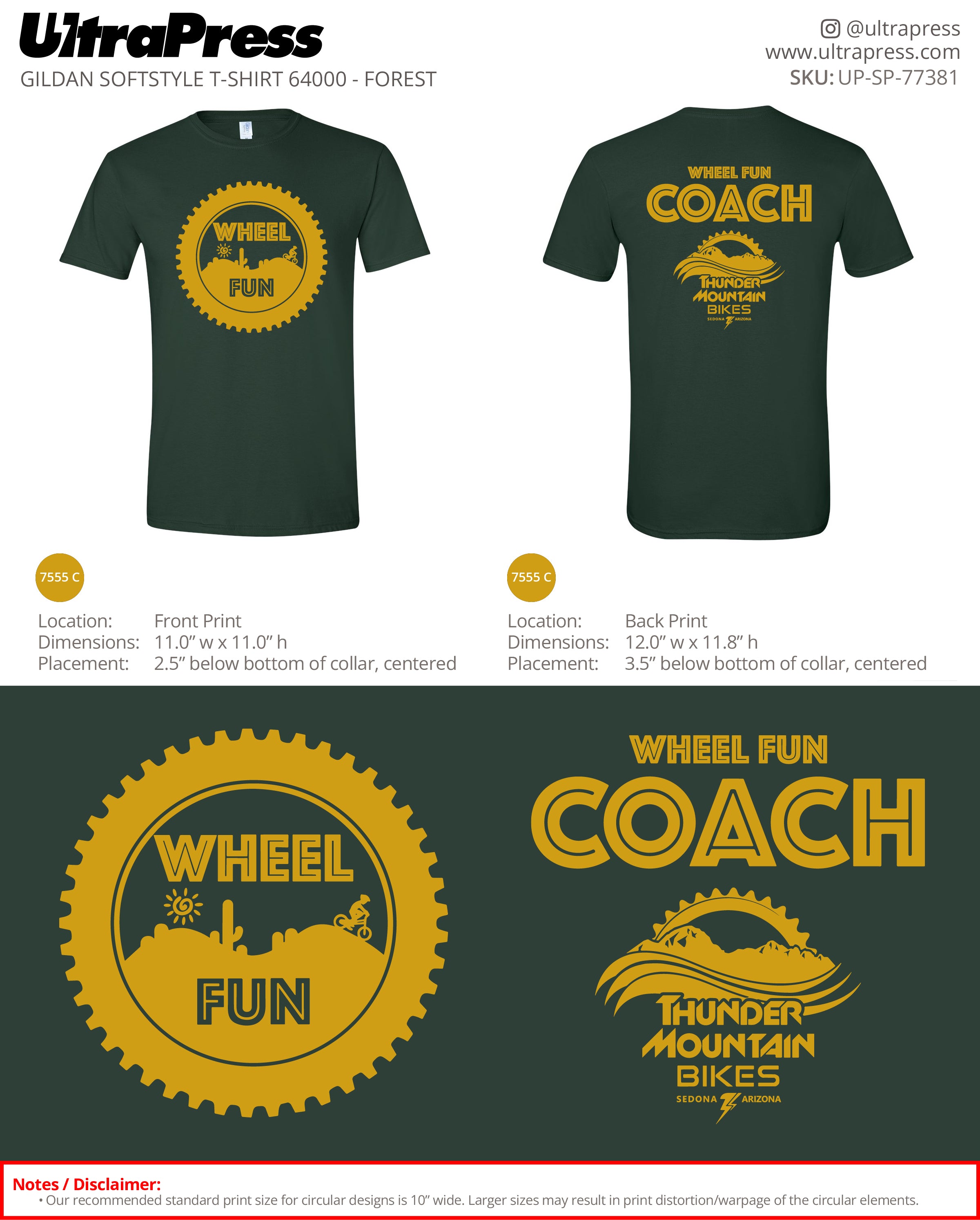 UP-SP-77381 Wheel Fun - Jen Gote Matarese 100 Min Qty (Bulk)