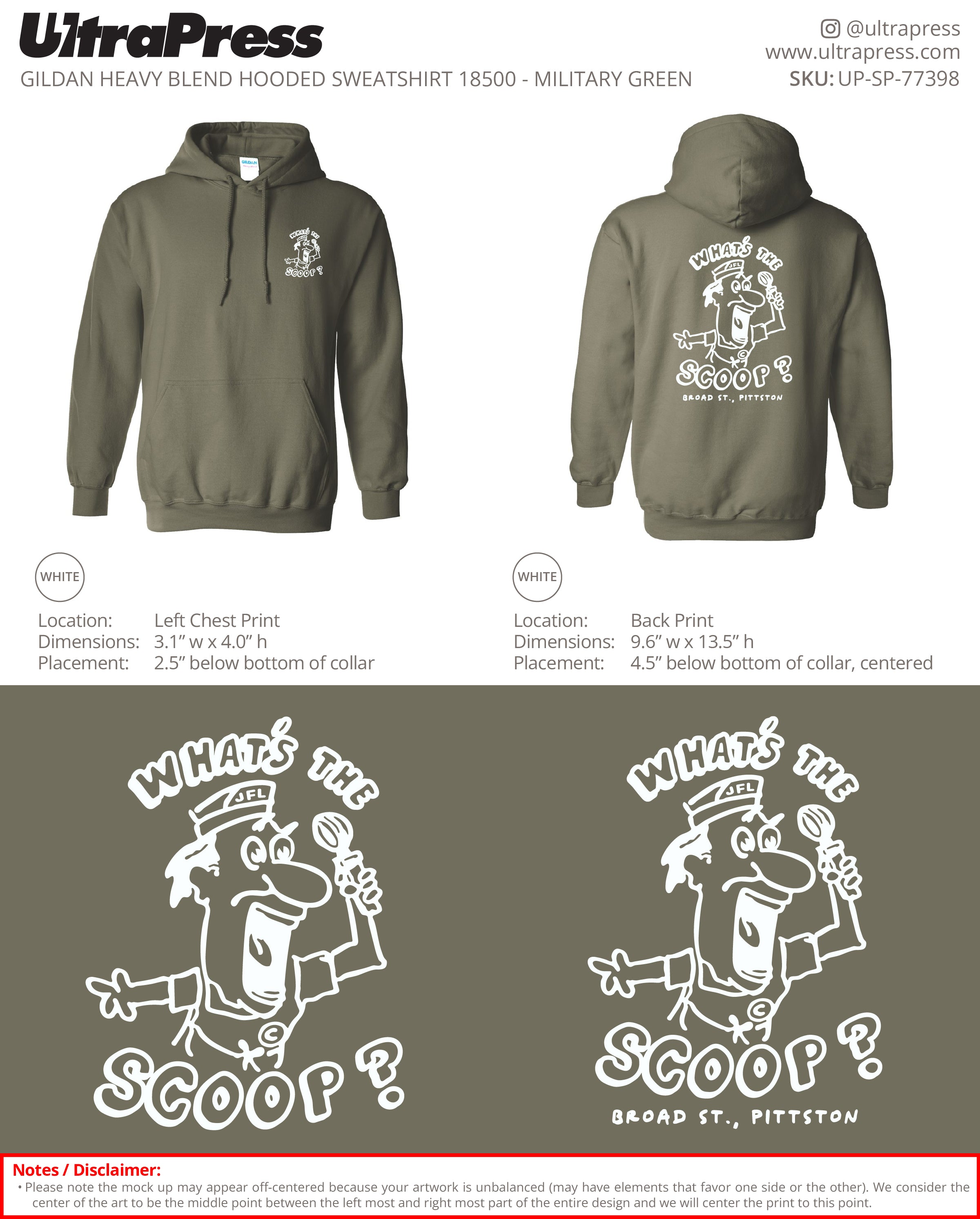 UP-SP-77398 What's the Scoop - Robert Lombardo 50 Min Qty (Bulk)