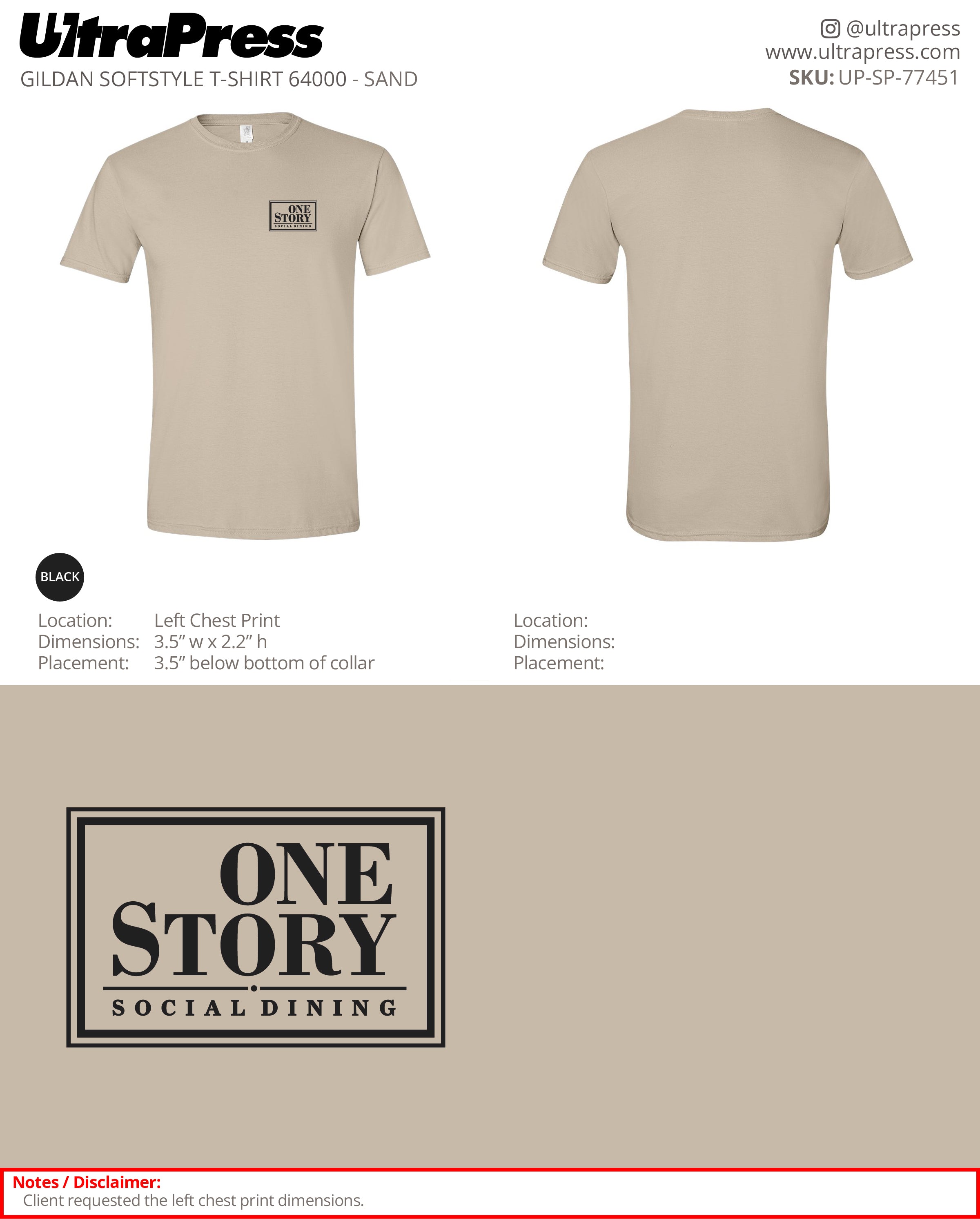 UP-SP-77451 One Story - Netanya Cormier 100 Pieces Package (Bulk)