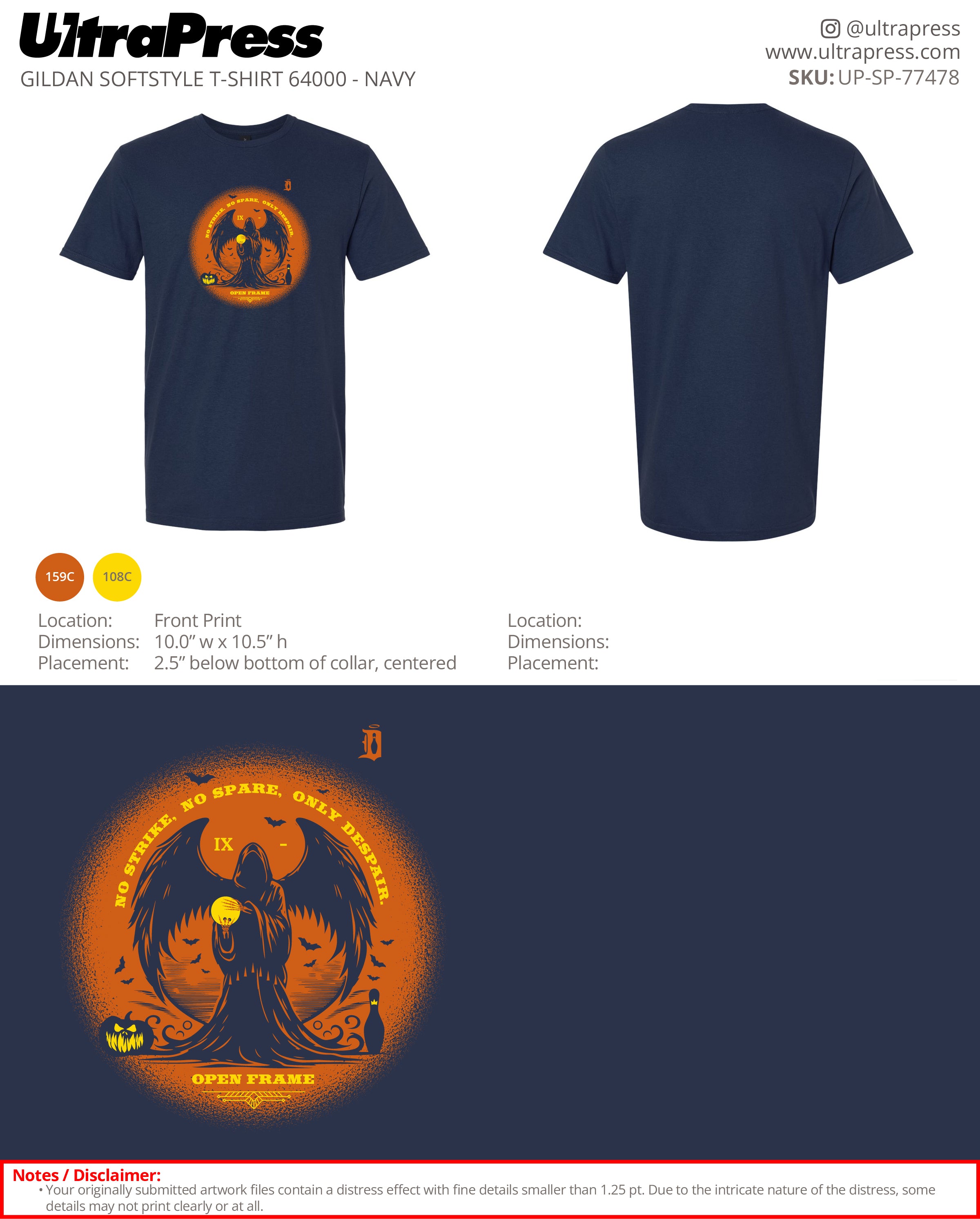 UP-SP-77478 Holloween - Jesse Segna 100 Pieces Package (Bulk)