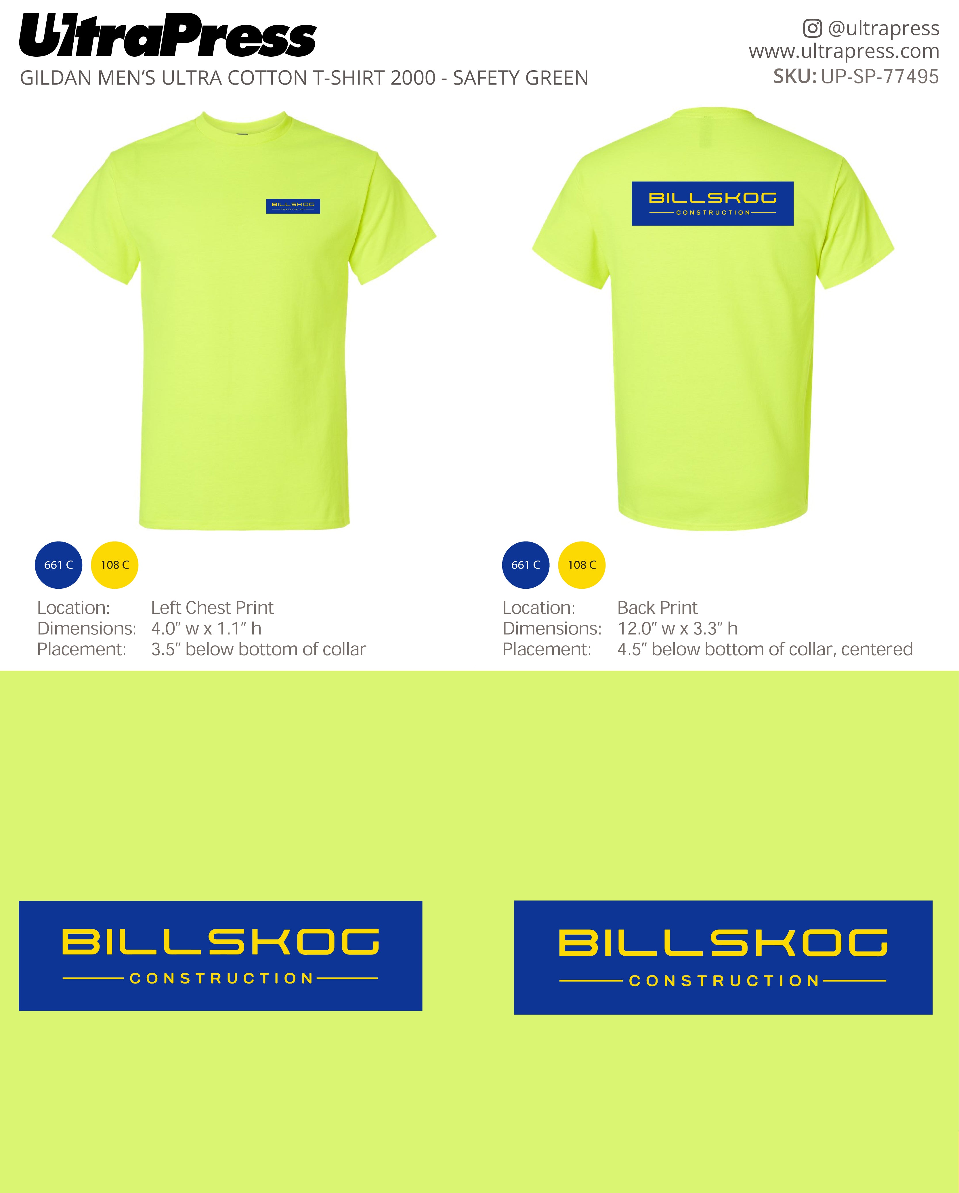 UP-SP-77495 Billskog Construction - Laila Garcia 100 Pieces Package (Bulk)