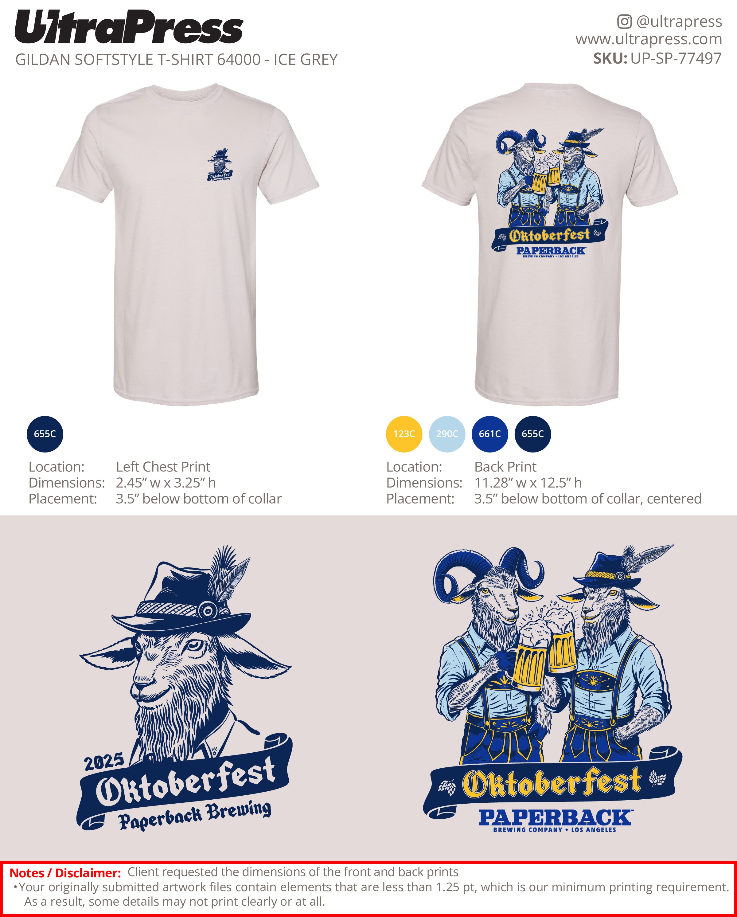 UP-SP-77497 Paperback Brewing Oktoberfest 2025 - Chris Cesnek 100 Min Qty (Bulk)