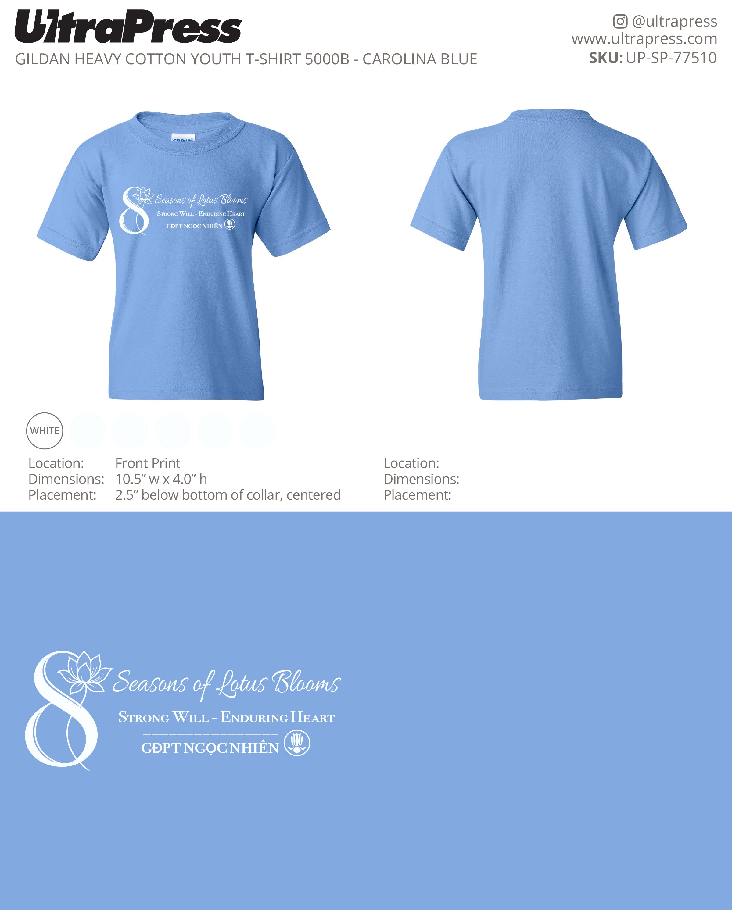 UP-SP-77510 Seasons of Lotus Blooms 2025 - Cuong Dinh 100 Min Qty (Bulk)