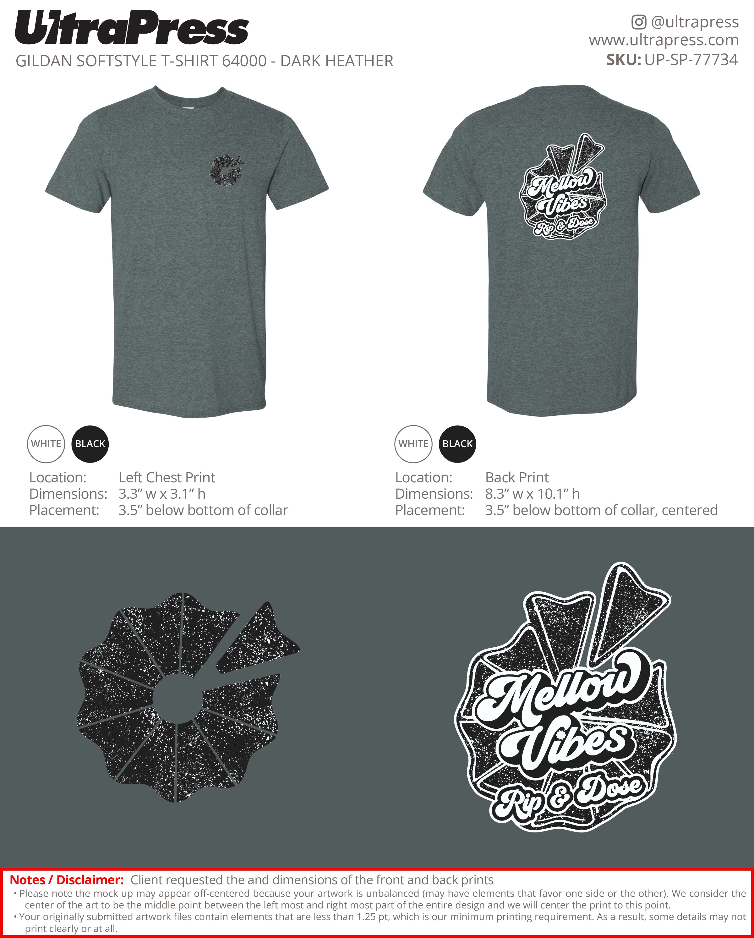 UP-SP-77734 Mellow Vibes - Joseph Lanzarin 100 Min Qty (Bulk)