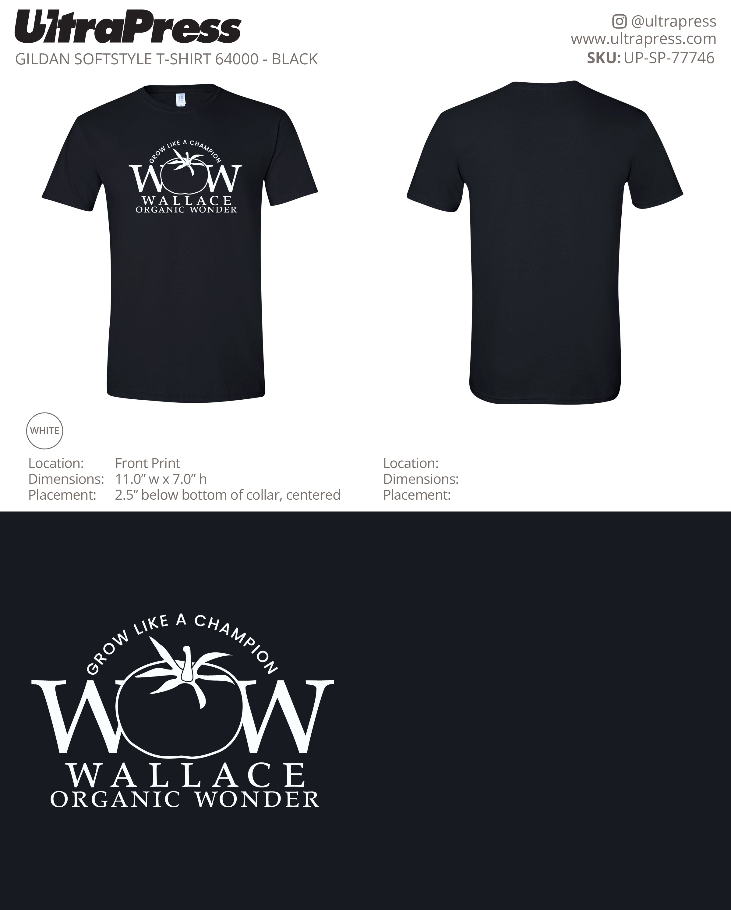 UP-SP-77746 Walace Wow - Ronald Wallace 100 Min Qty (Bulk)