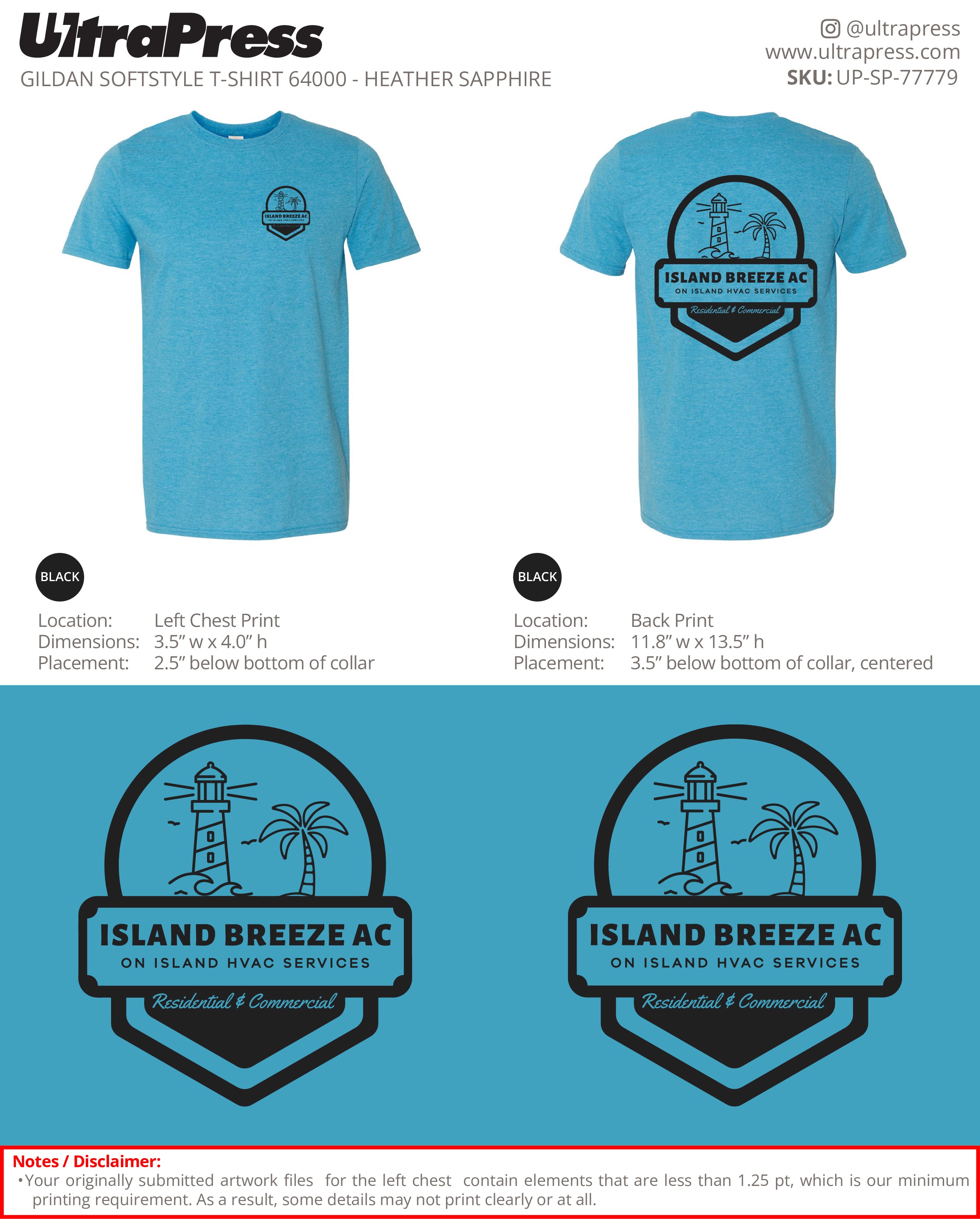 UP-SP-77779 Island Breeze AC - Carolina DePombo 50 Min Qty (Bulk)