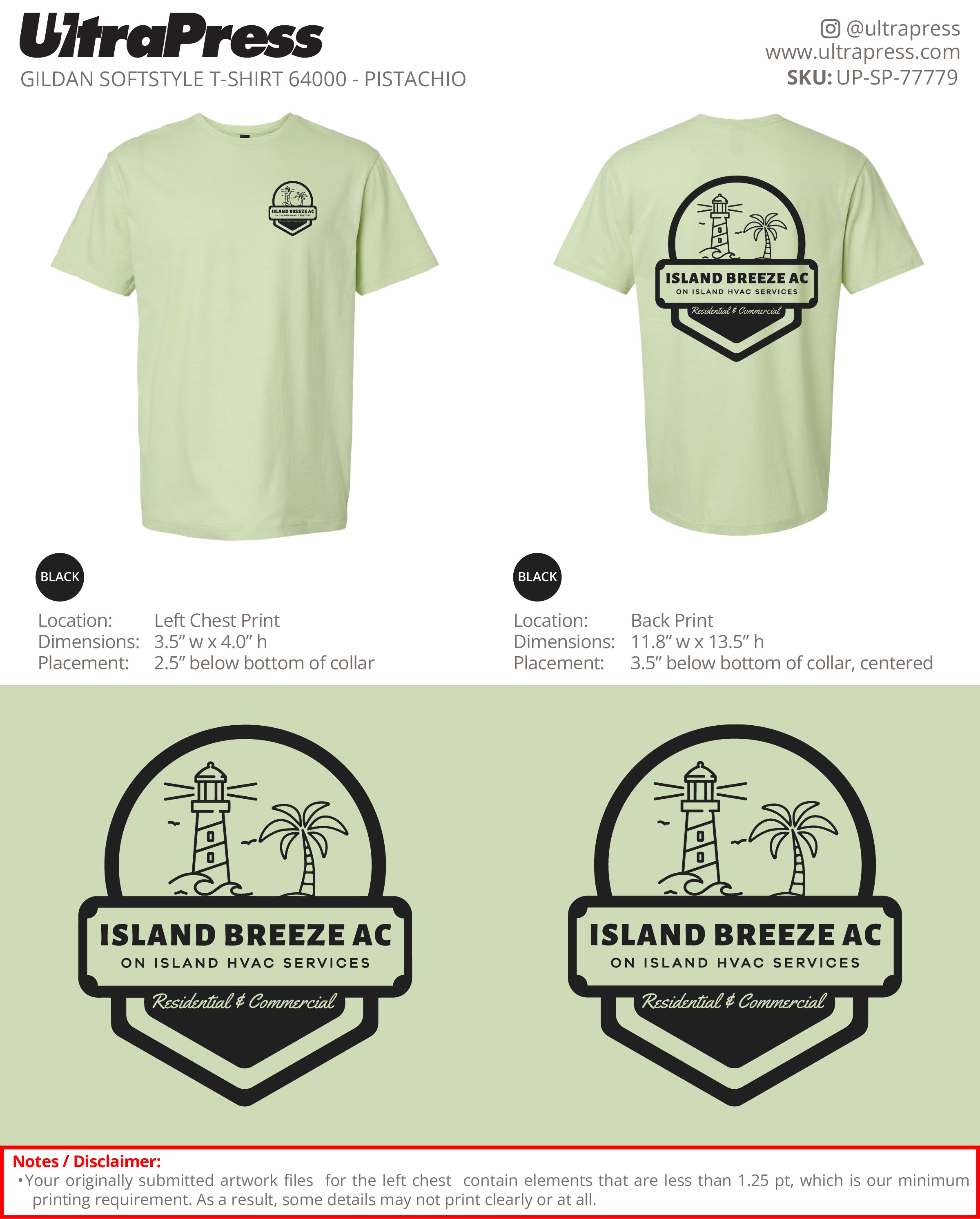 UP-SP-77779 Island Breeze AC - Carolina DePombo 50 Min Qty (Bulk)