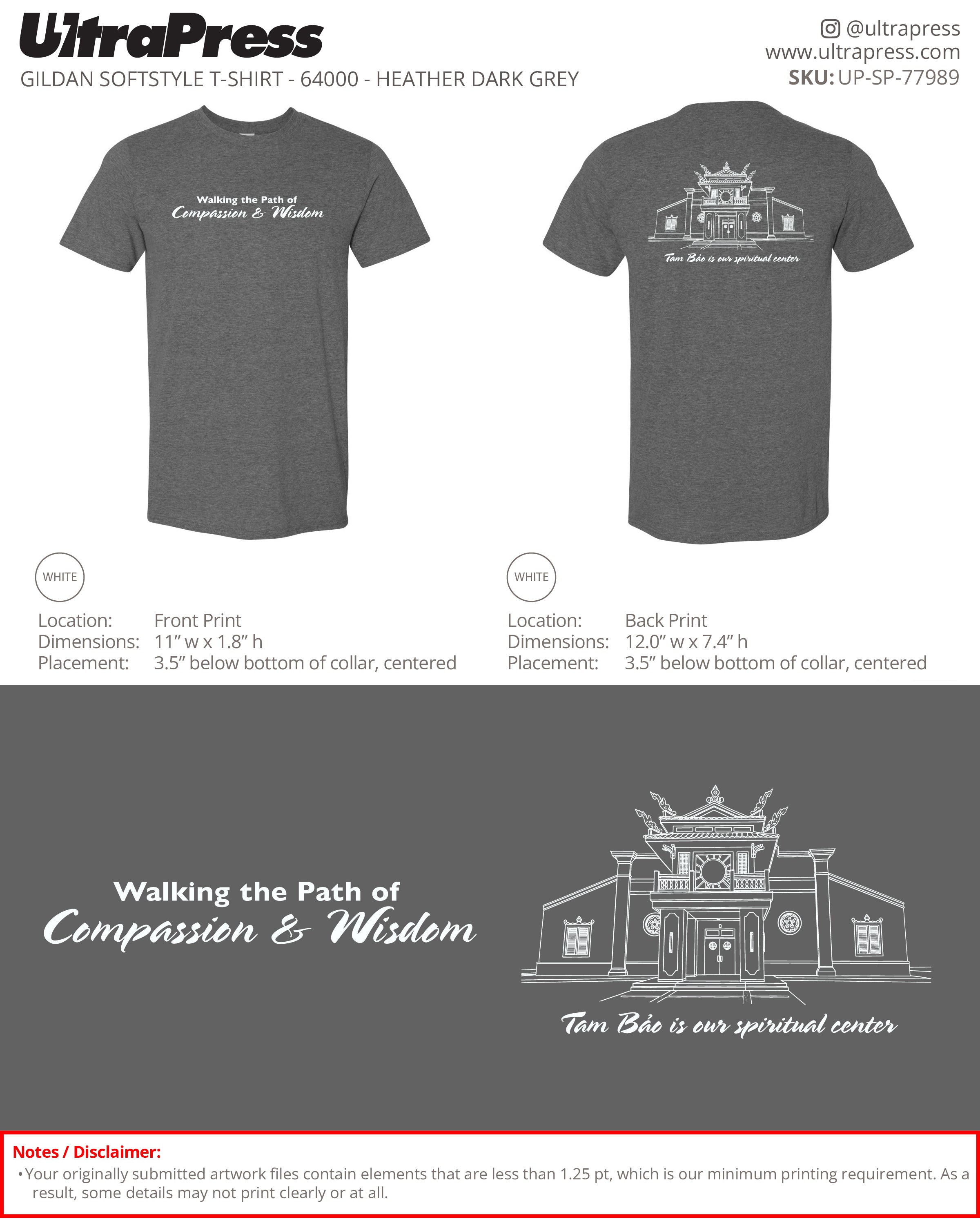 UP-SP-77989 Walk the Path - Van Nguyen 100 Min Qty (Bulk)