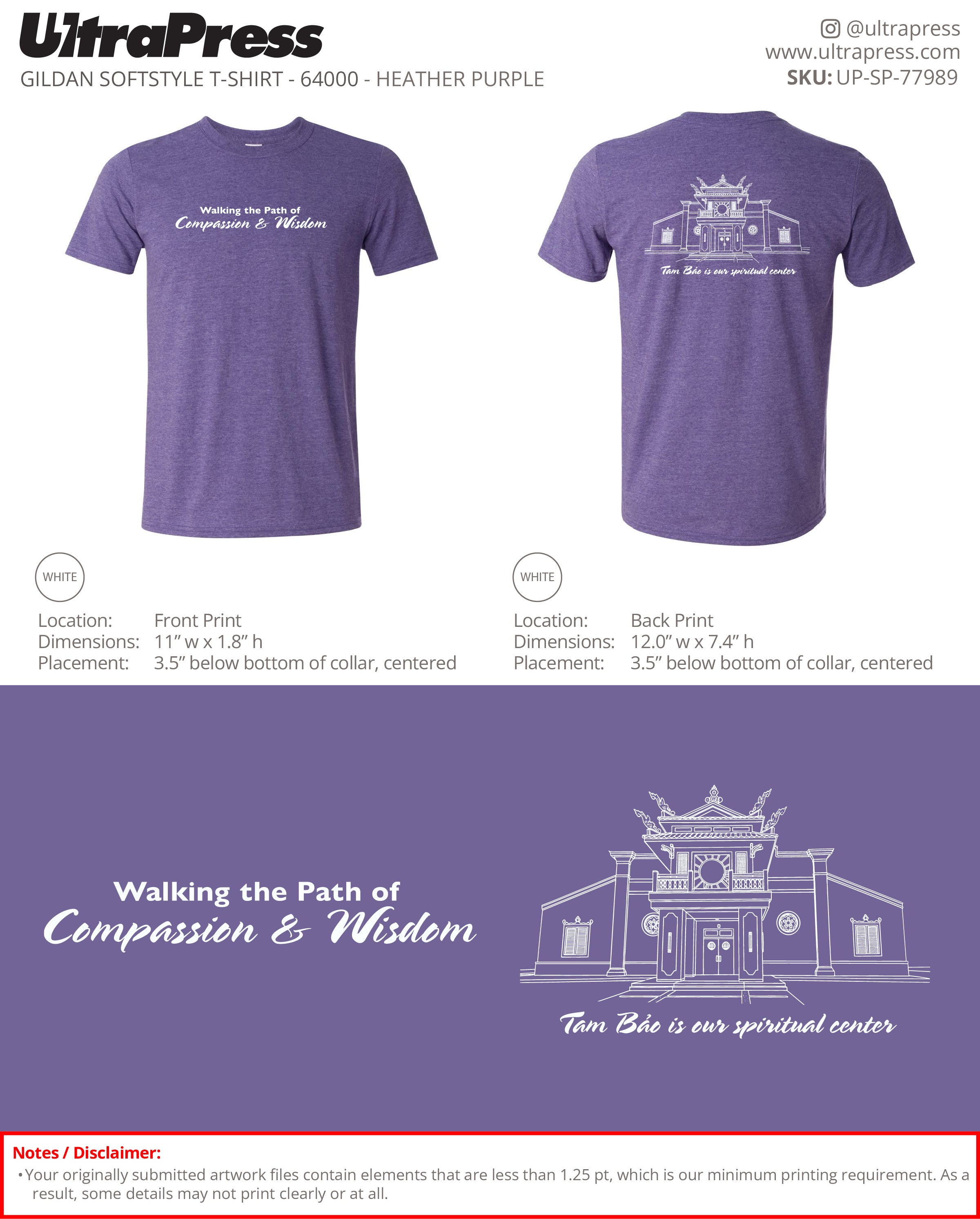 UP-SP-77989 Walk the Path - Van Nguyen 100 Min Qty (Bulk)