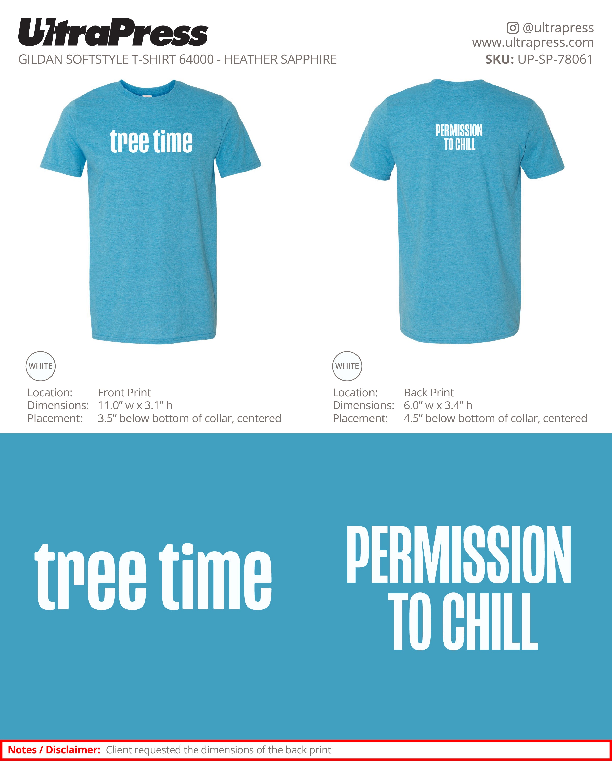 UP-SP-78061 Tree Time - Chris Borreson 100 Min Qty (Bulk)