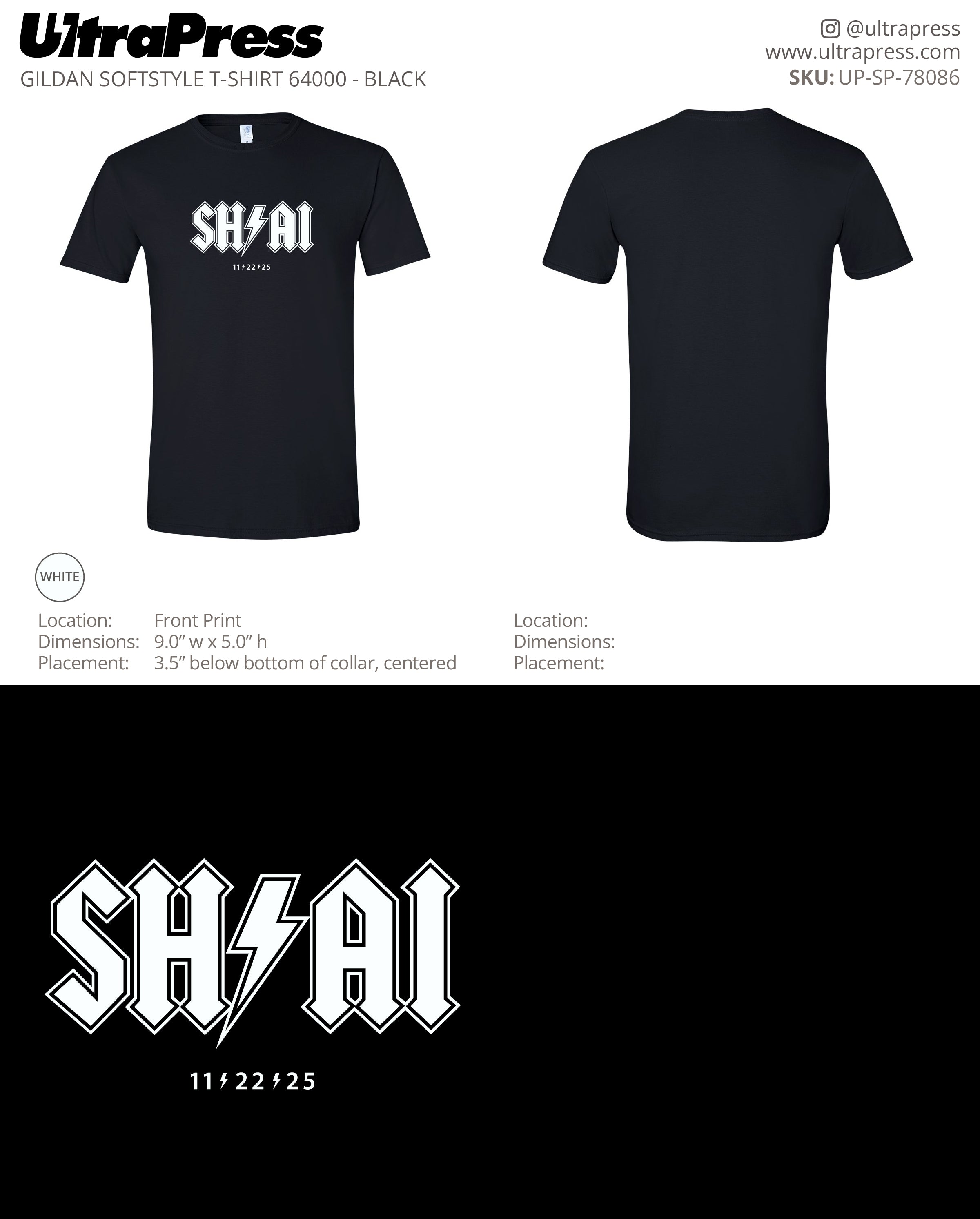 UP-SP-78086 SH | AI - Jamie H Sorge 100 Pieces Package (Bulk)