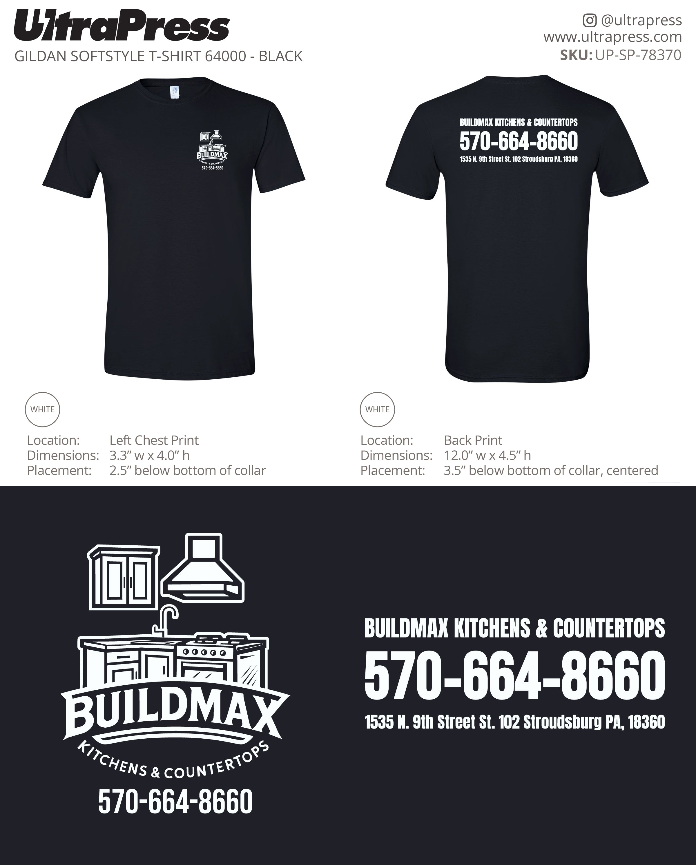 UP-SP-78370 Buildmax Kitchens & Countertops - Jolanta Wiecek-Murgas 24 Min Qty (Bulk)