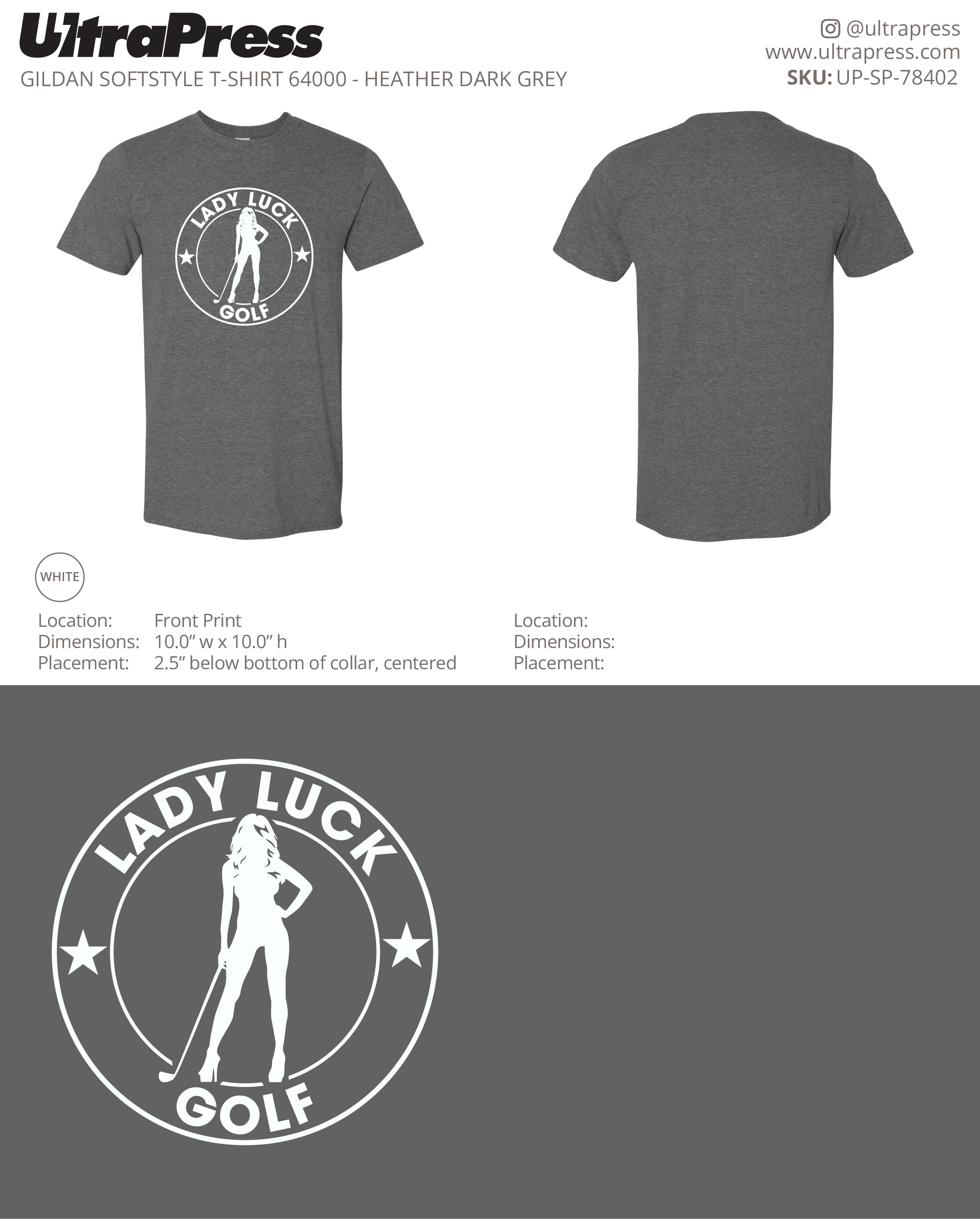 UP-SP-78402 Lady Luck Golf - Shawn Forbes 100 Pieces Package (Bulk)