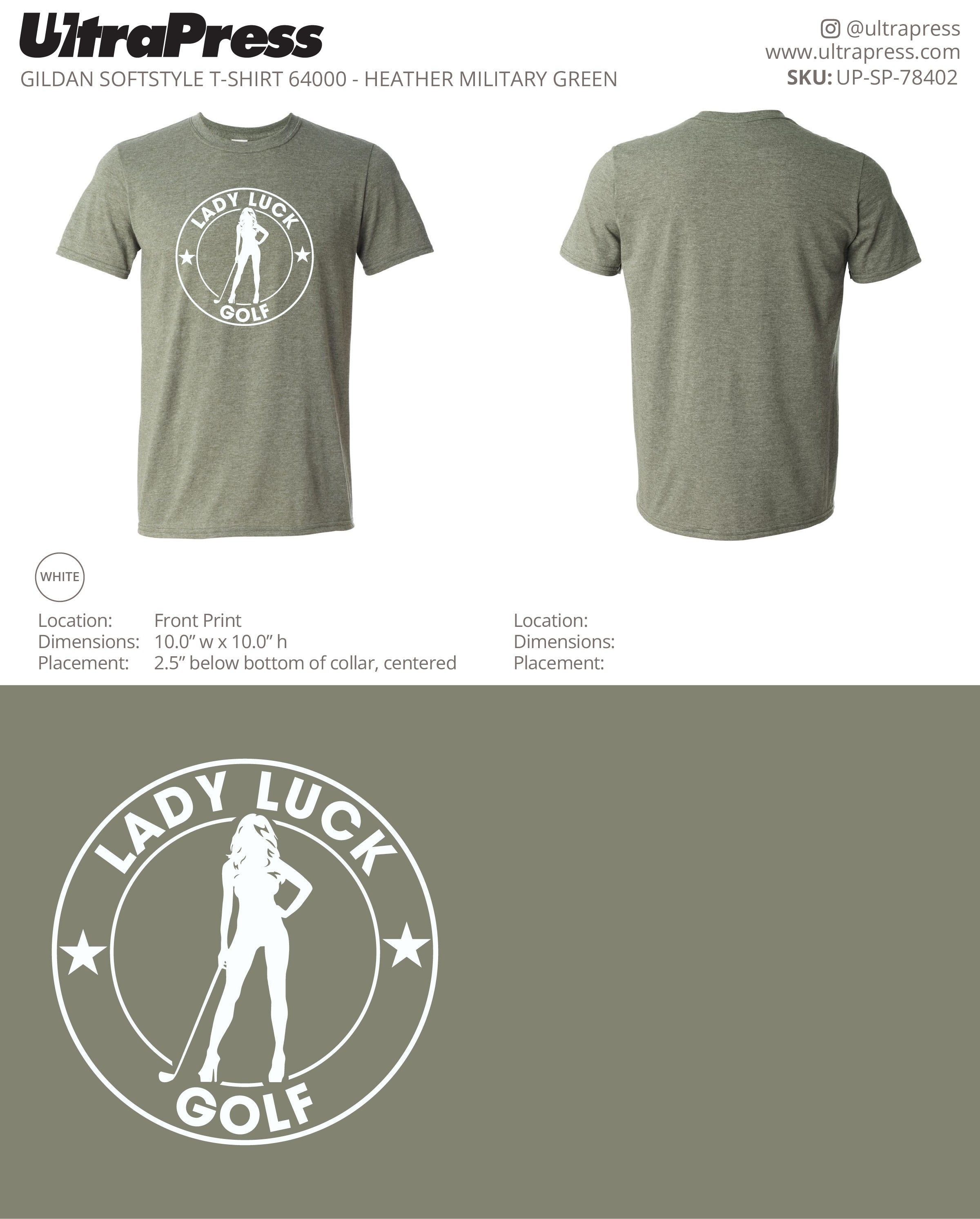 UP-SP-78402 Lady Luck Golf - Shawn Forbes 100 Pieces Package (Bulk)