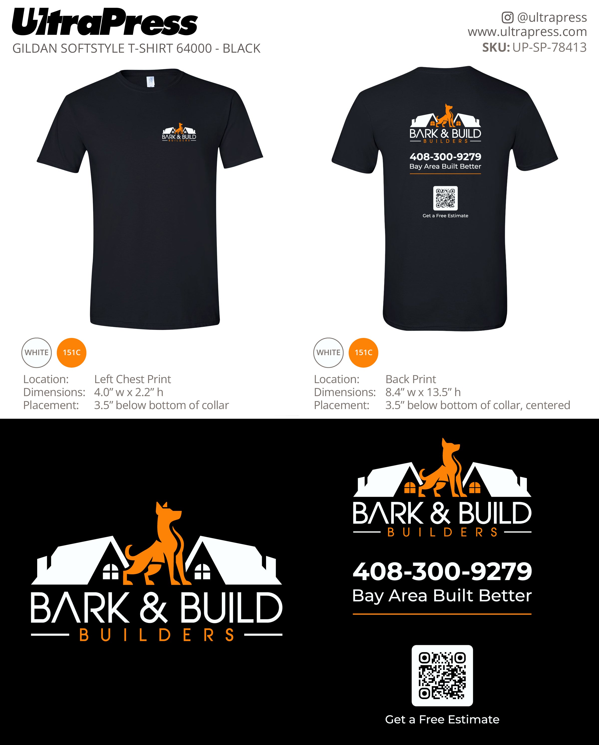 UP-SP-78413 Bark & Build Builders - Matan Roimi 100 Min Qty (Bulk