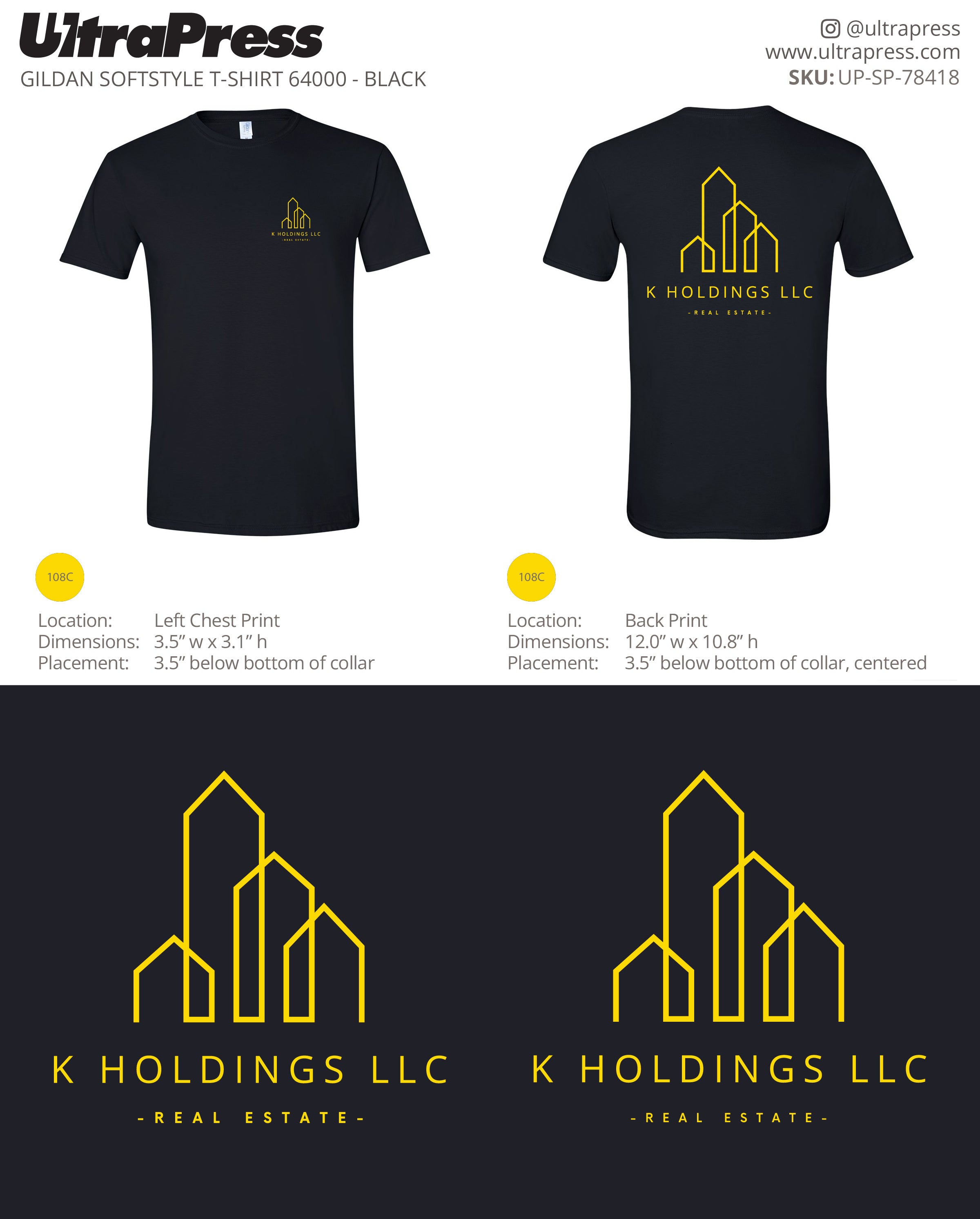 UP-SP-78418 K Holdings LLC - Anna H - 100 Min Qty (Bulk)