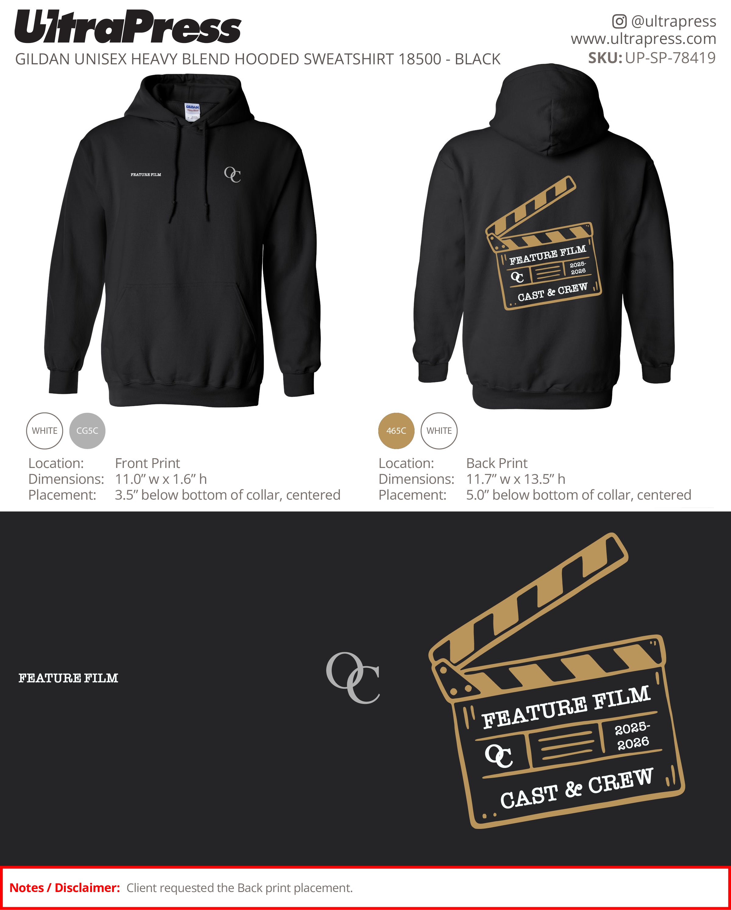 UP-SP-78419 Feature Film - Haley O'Quinn 24 Min Qty (Bulk)