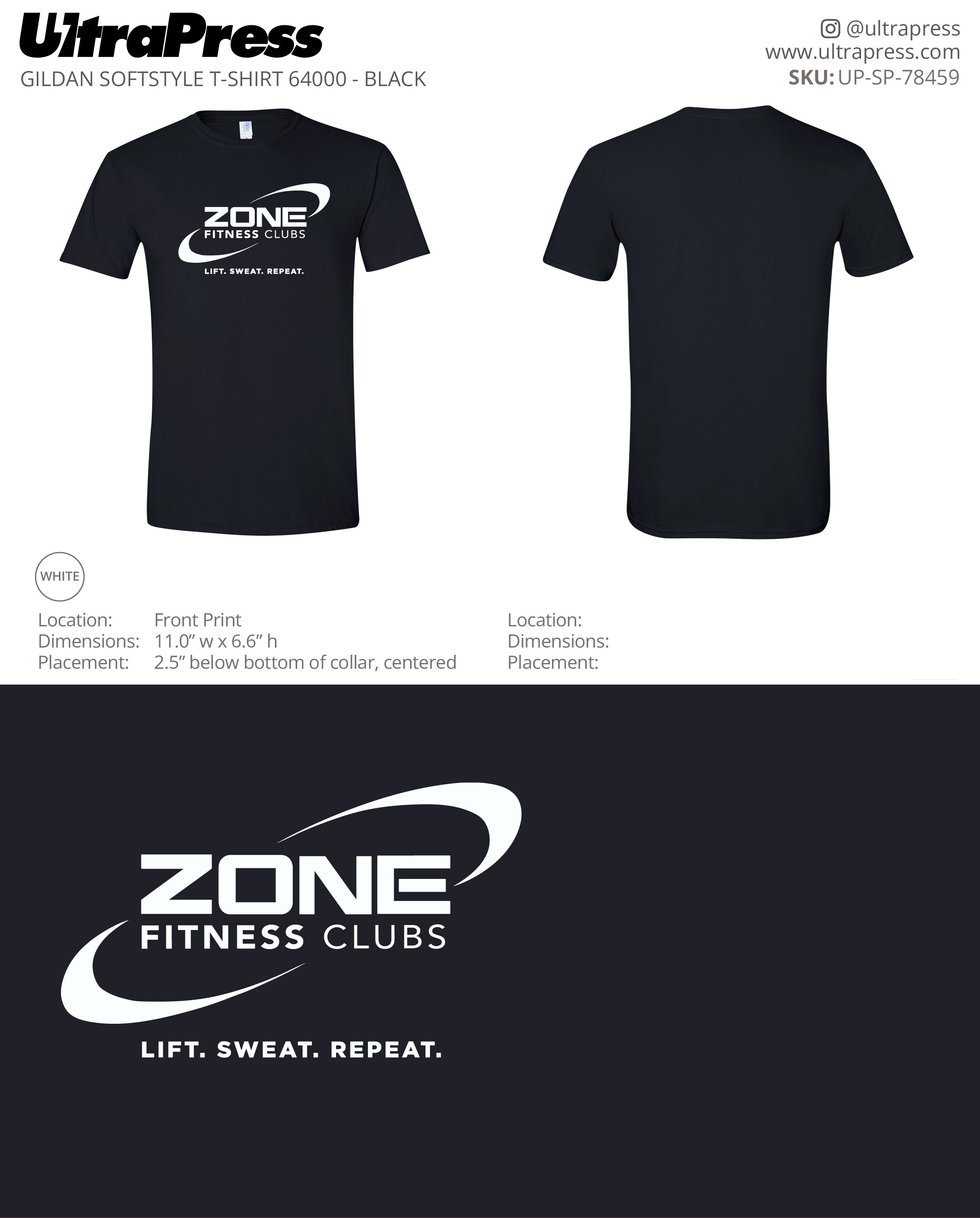 UP-SP-78459 Order - Tim Forrest 100 Min Qty (Bulk)