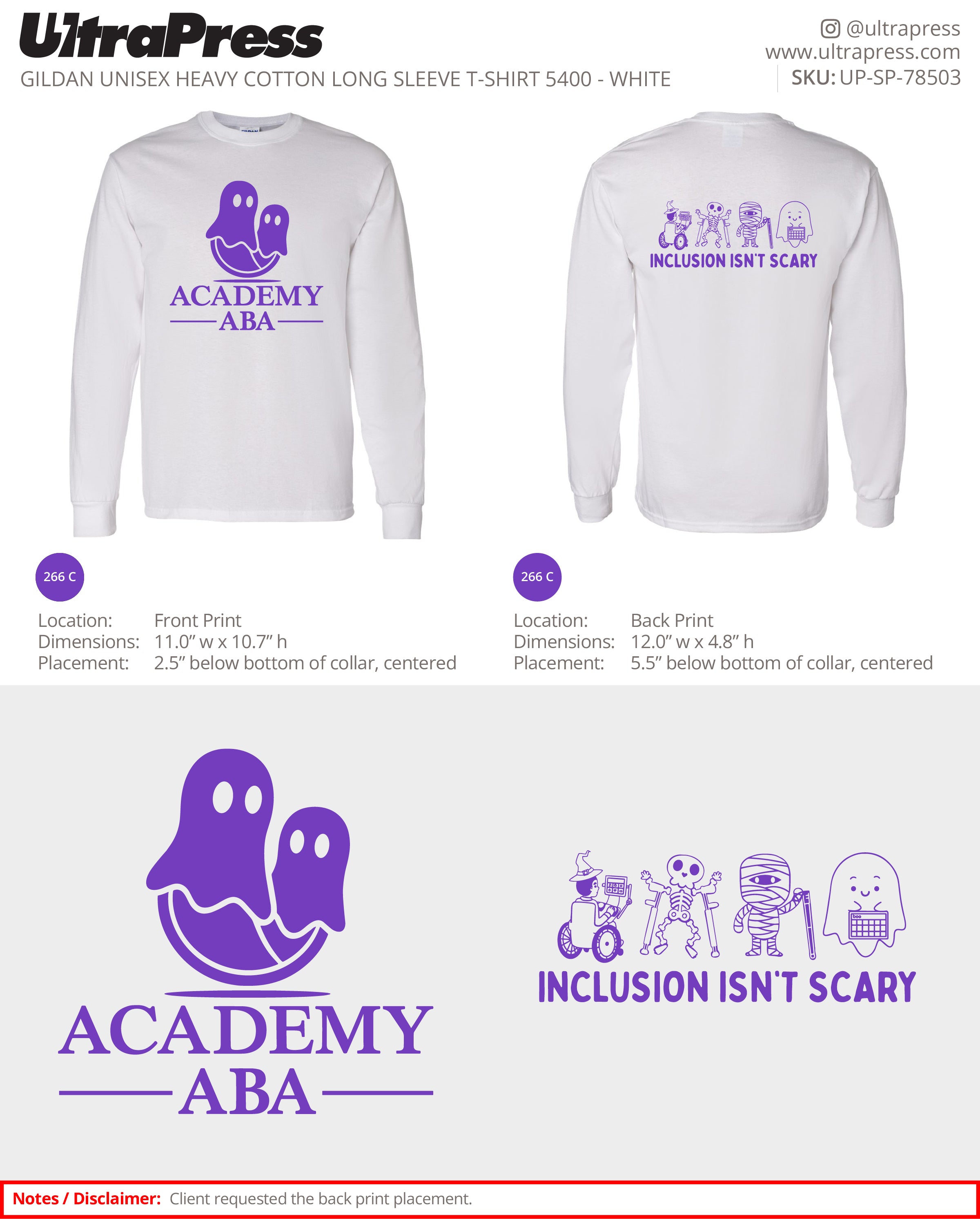 UP-SP-78503 Academy Aba - Andrew Margow 50 Min Qty (Bulk)