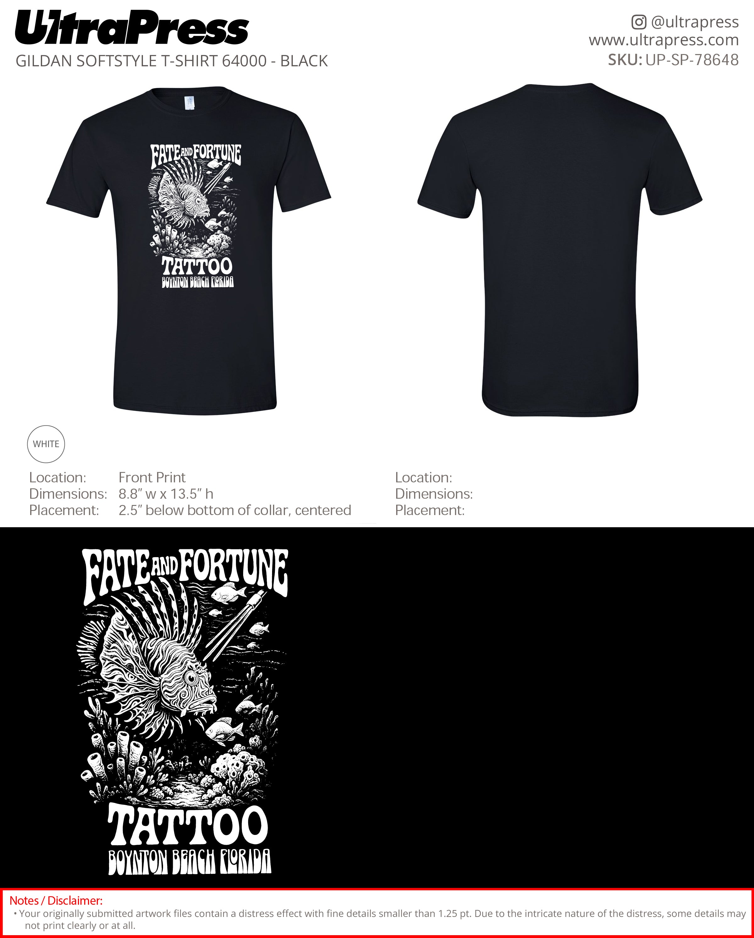 UP-SP-78648 Fate and Fortune - Nathaniel Sorensen 100 Min Qty (Bulk)