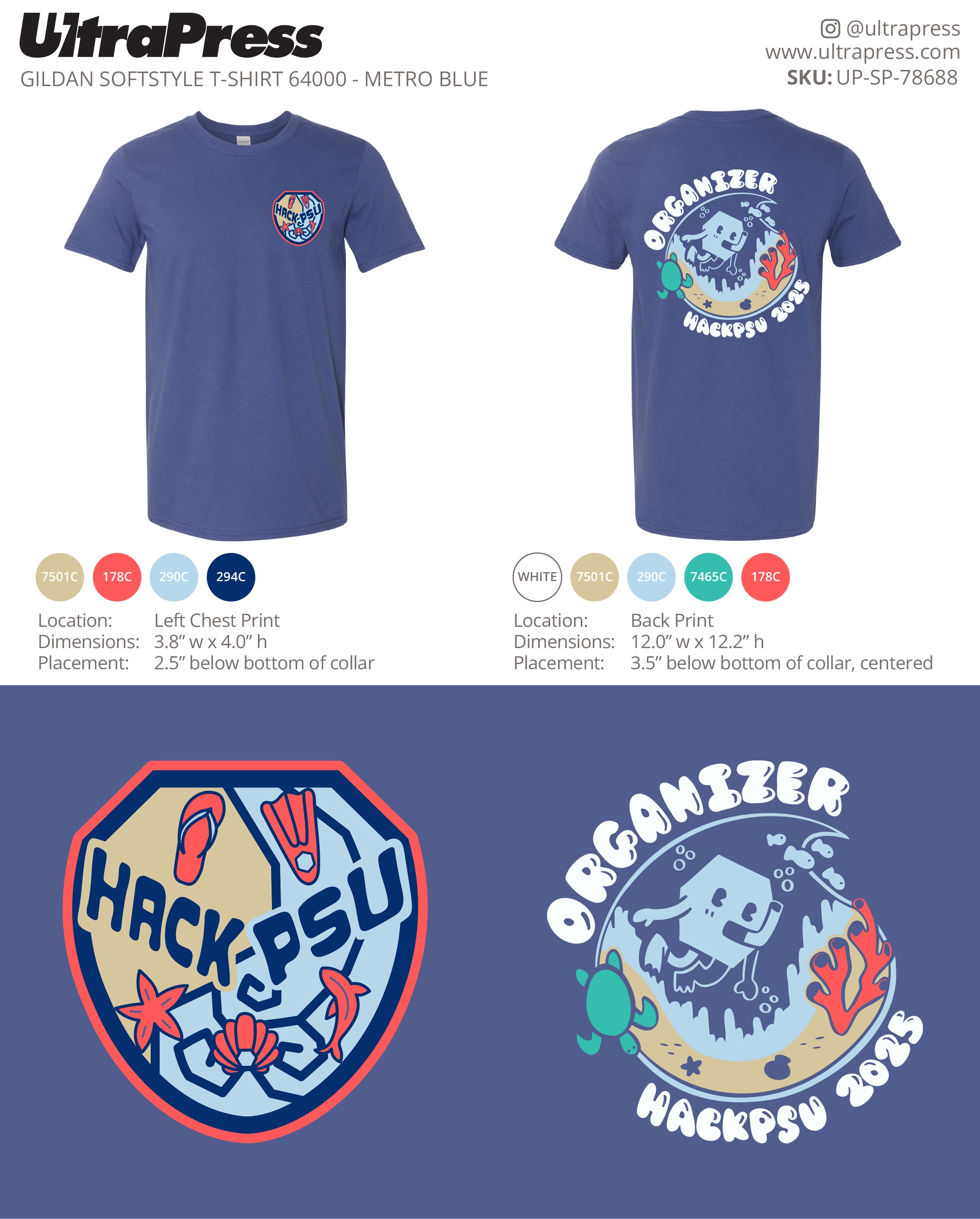 UP-SP-78688 HackPSU Event Organizer - Gitika Saini 72 Min Qty (Bulk)