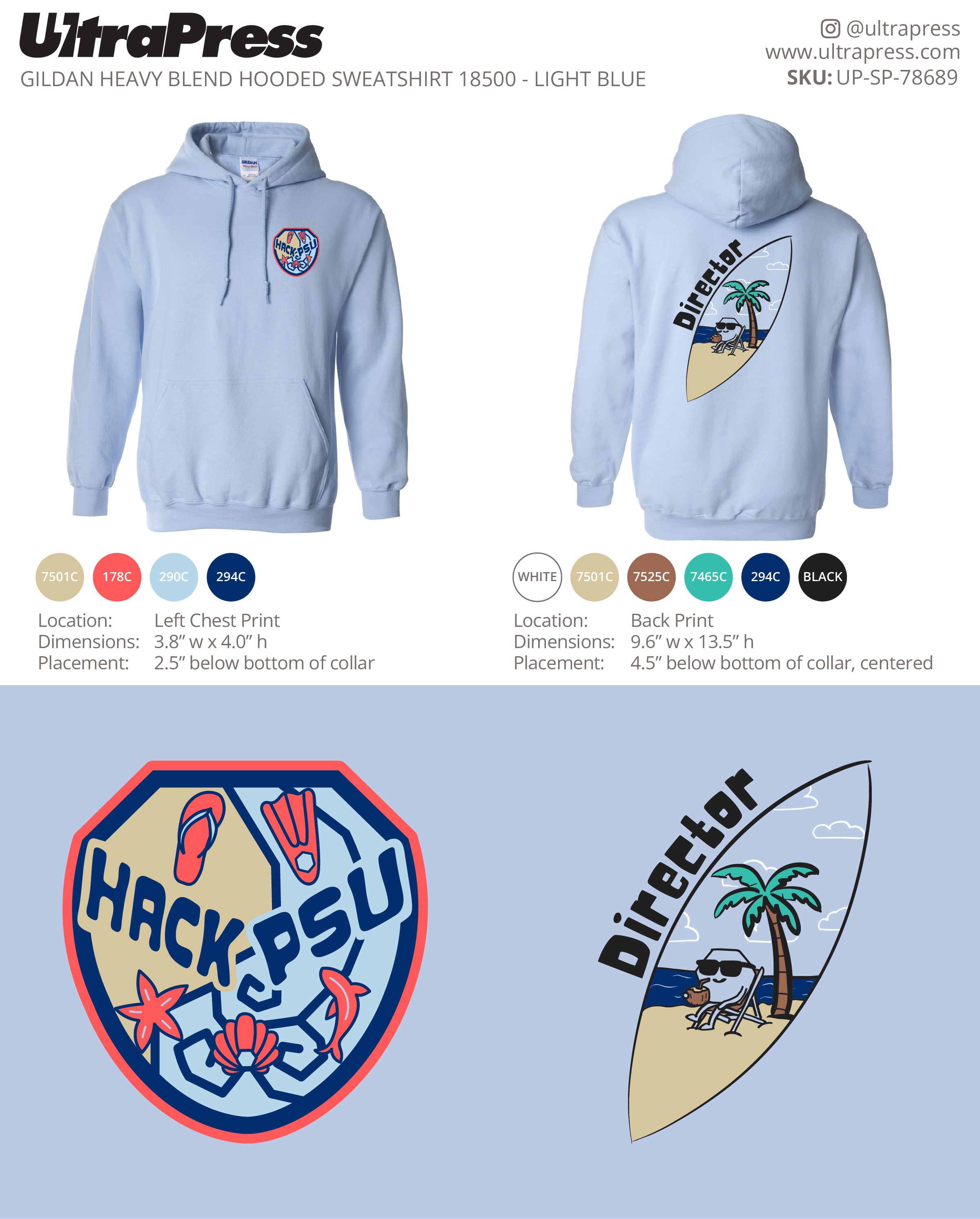 UP-SP-78689 HackPSU Director - Gitika Saini 1 Min Qty (Bulk)