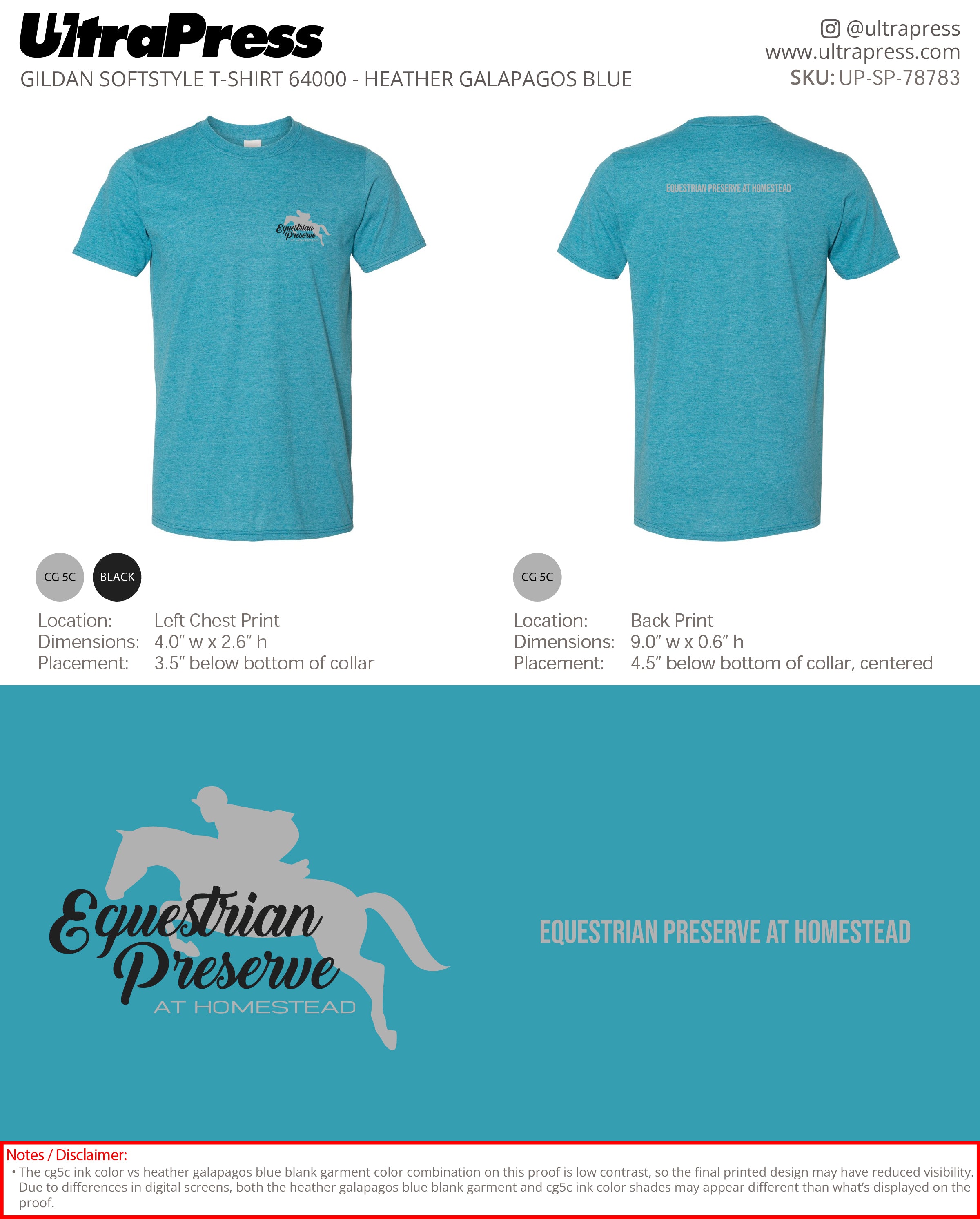 UP-SP-78783 Equestrian Preserve at Homestead - Megan Payne 100 Min Qty (Bulk)