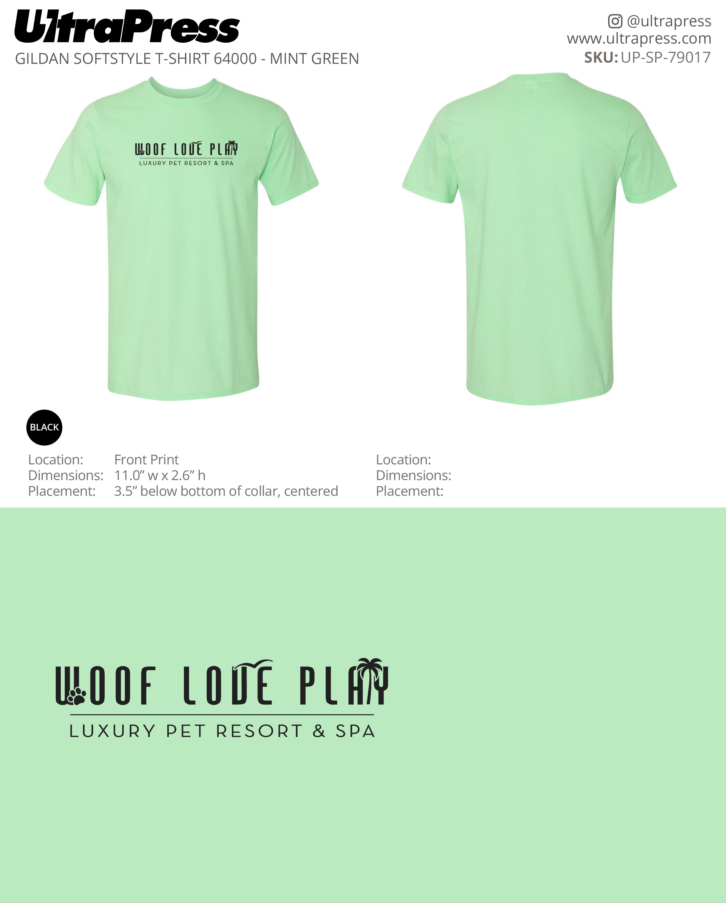 UP-SP-79017 Woof Love Play - Marcella Pagan 100 Min Qty (Bulk)