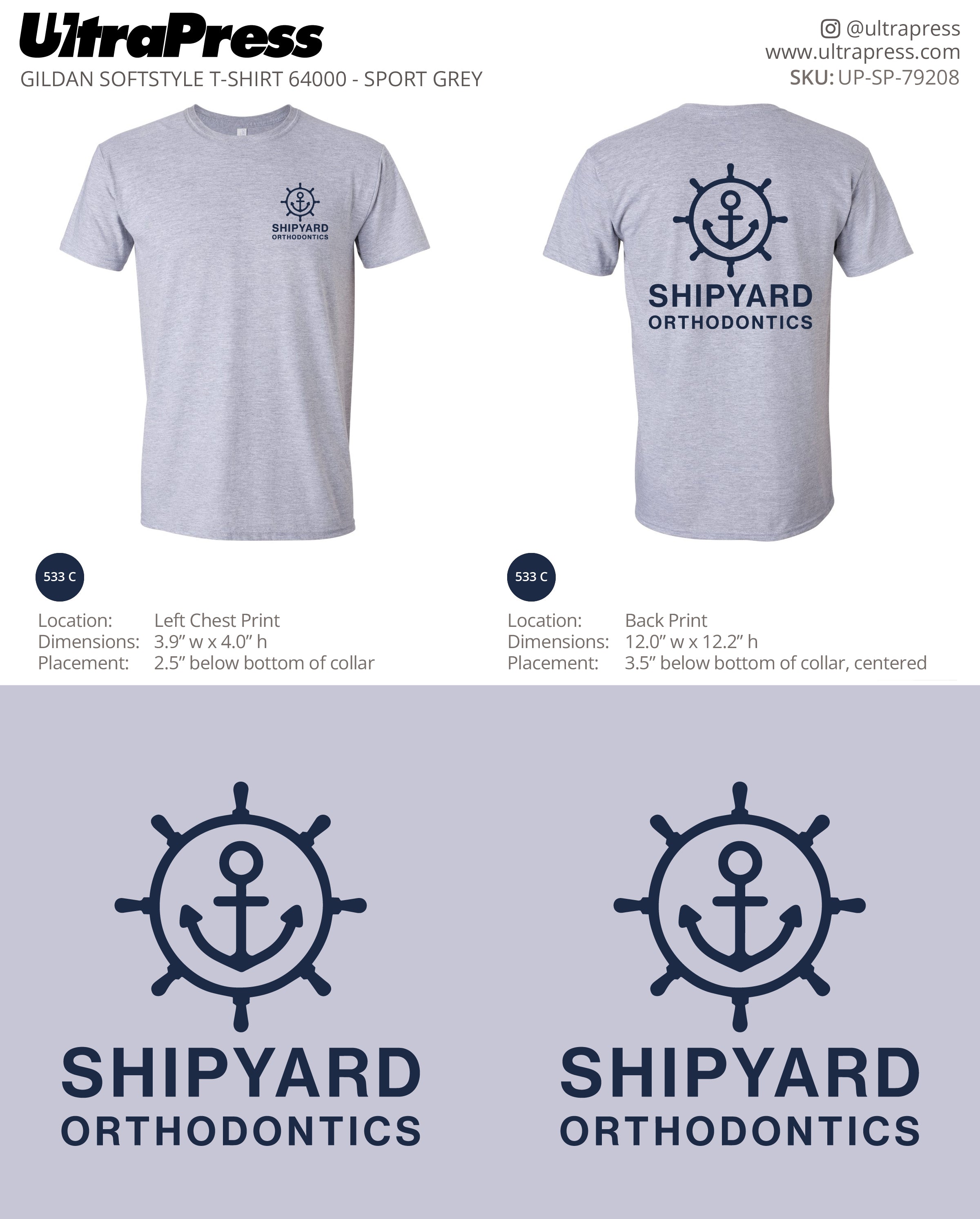 UP-SP-79208 Shipyard Orthodontics - Keri Dobric 100 Min Qty (Bulk)