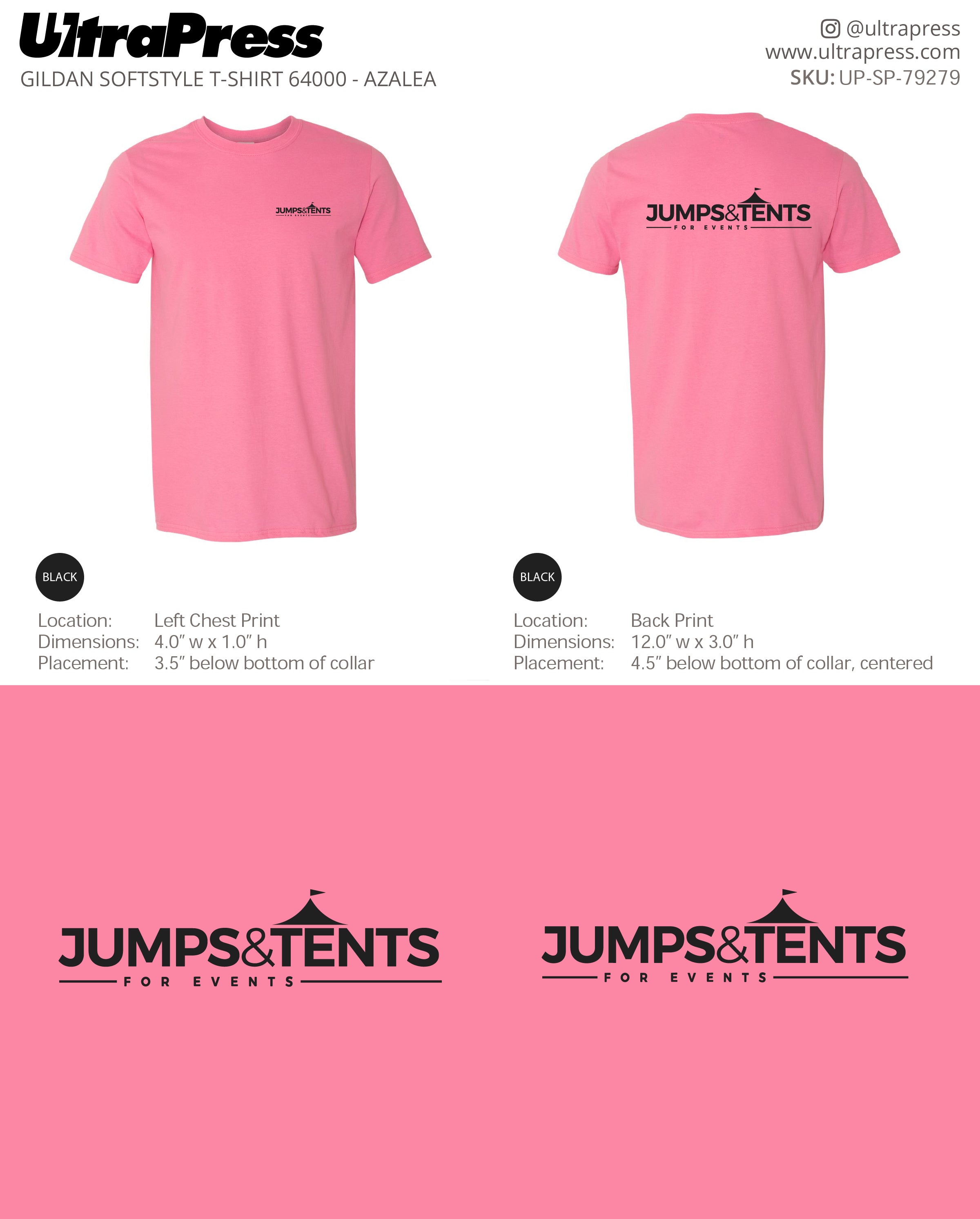 UP-SP-79279 Jumps & Tents For Events - Anahi Martinez 100 Min Qty (Bulk)