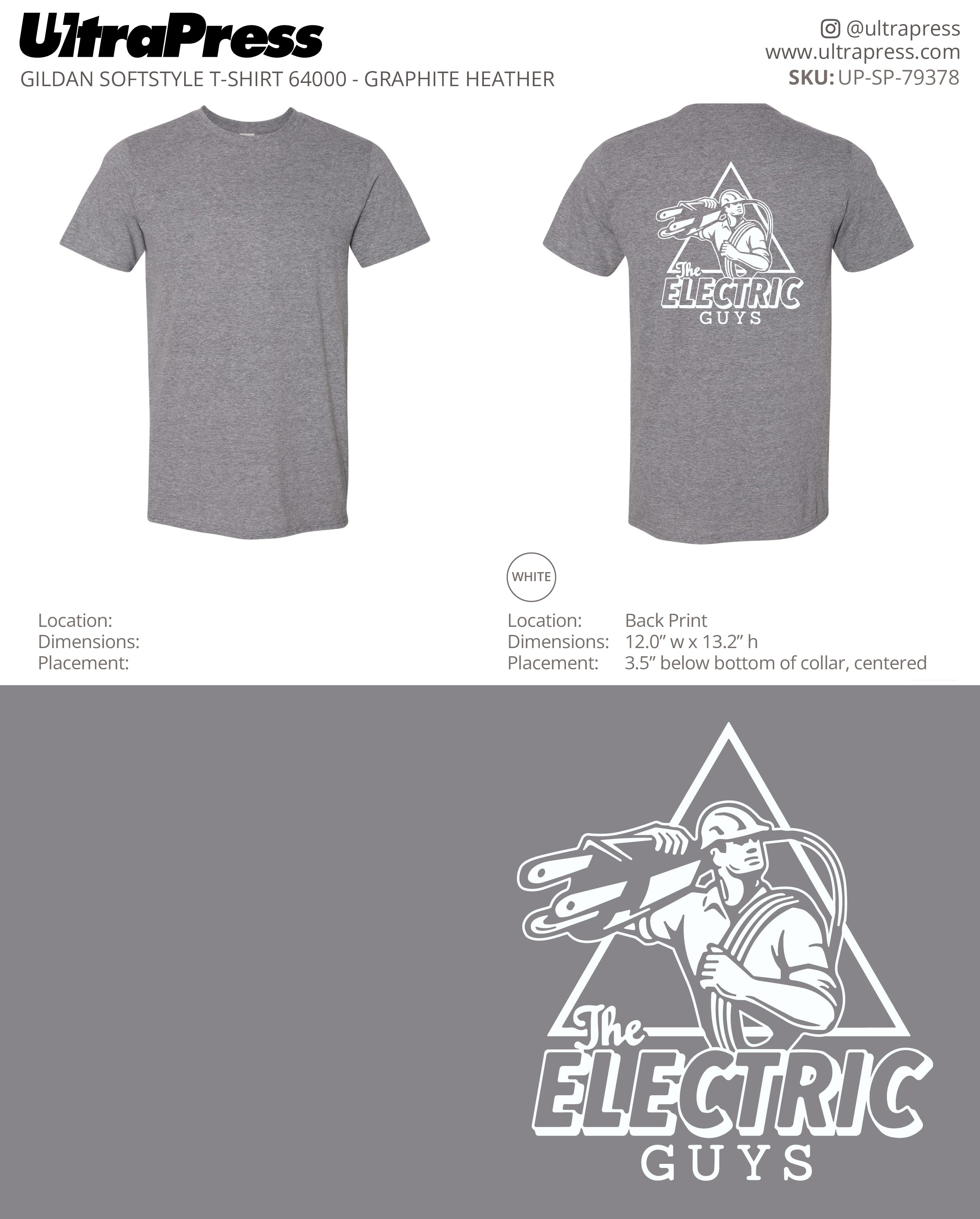 UP-SP-79378 The Electric Guys Shirts - Jami Carley 100 Min Qty (Bulk)